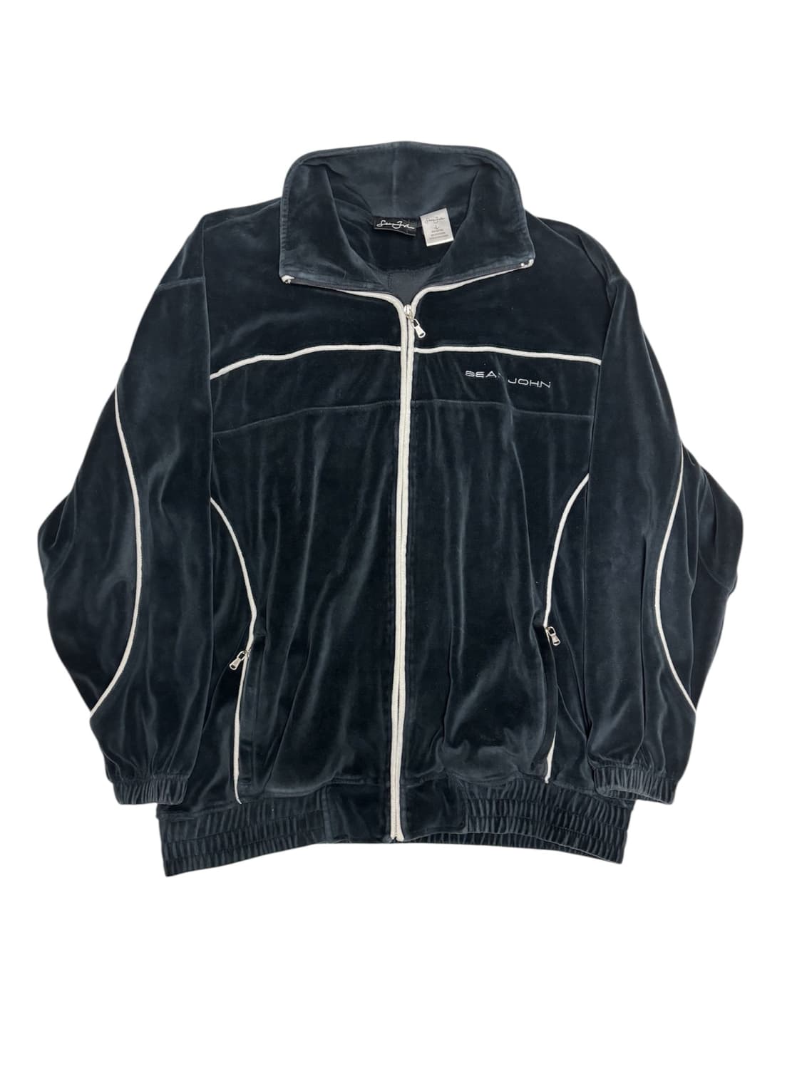 션존 블랙 트레이닝 벨벳 셋업 L 상품이미지2