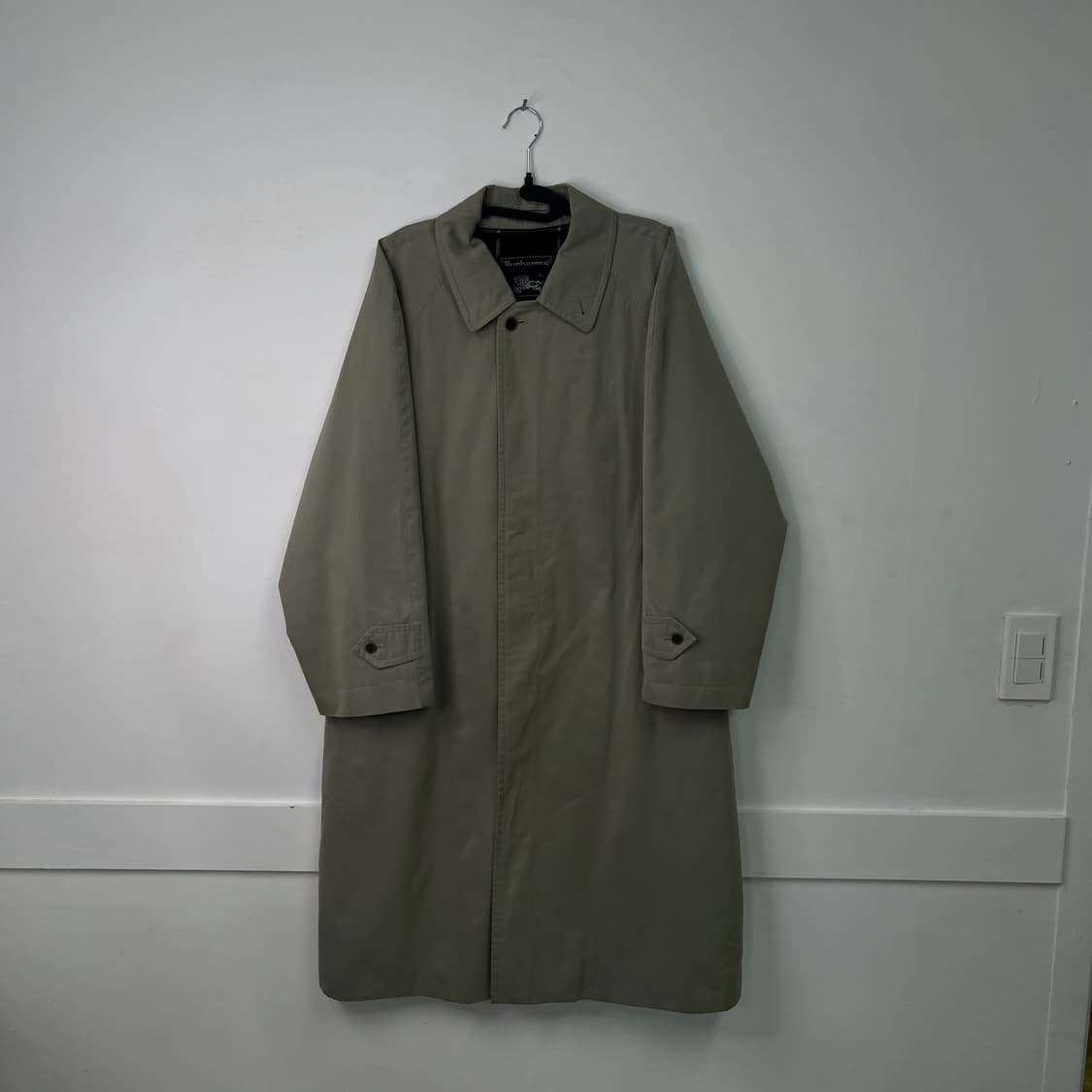 105 버버리 싱글 코트 상품이미지1