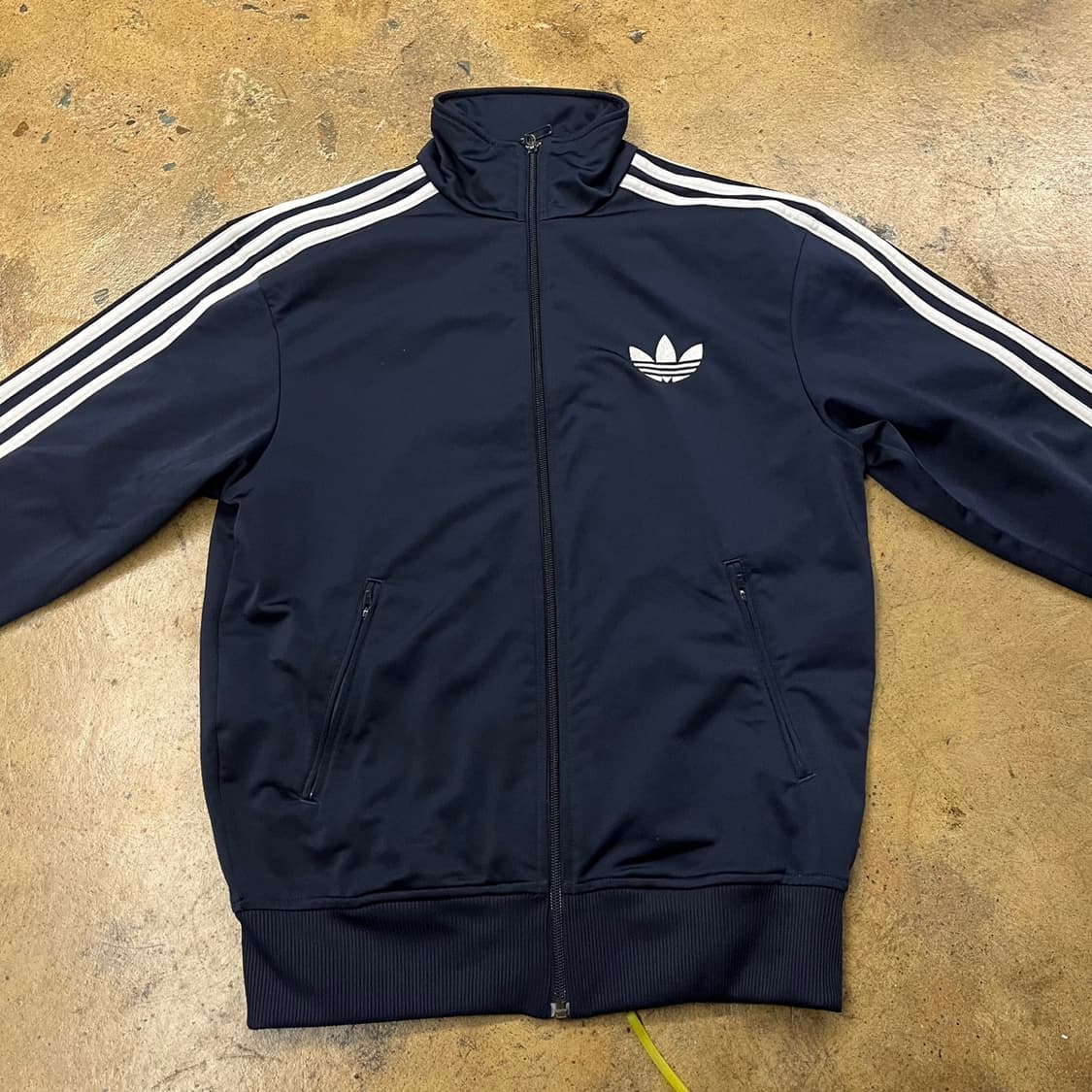 [정품/90] 아디다스 네이비 삼선 트랙탑 져지 b10 상품이미지3