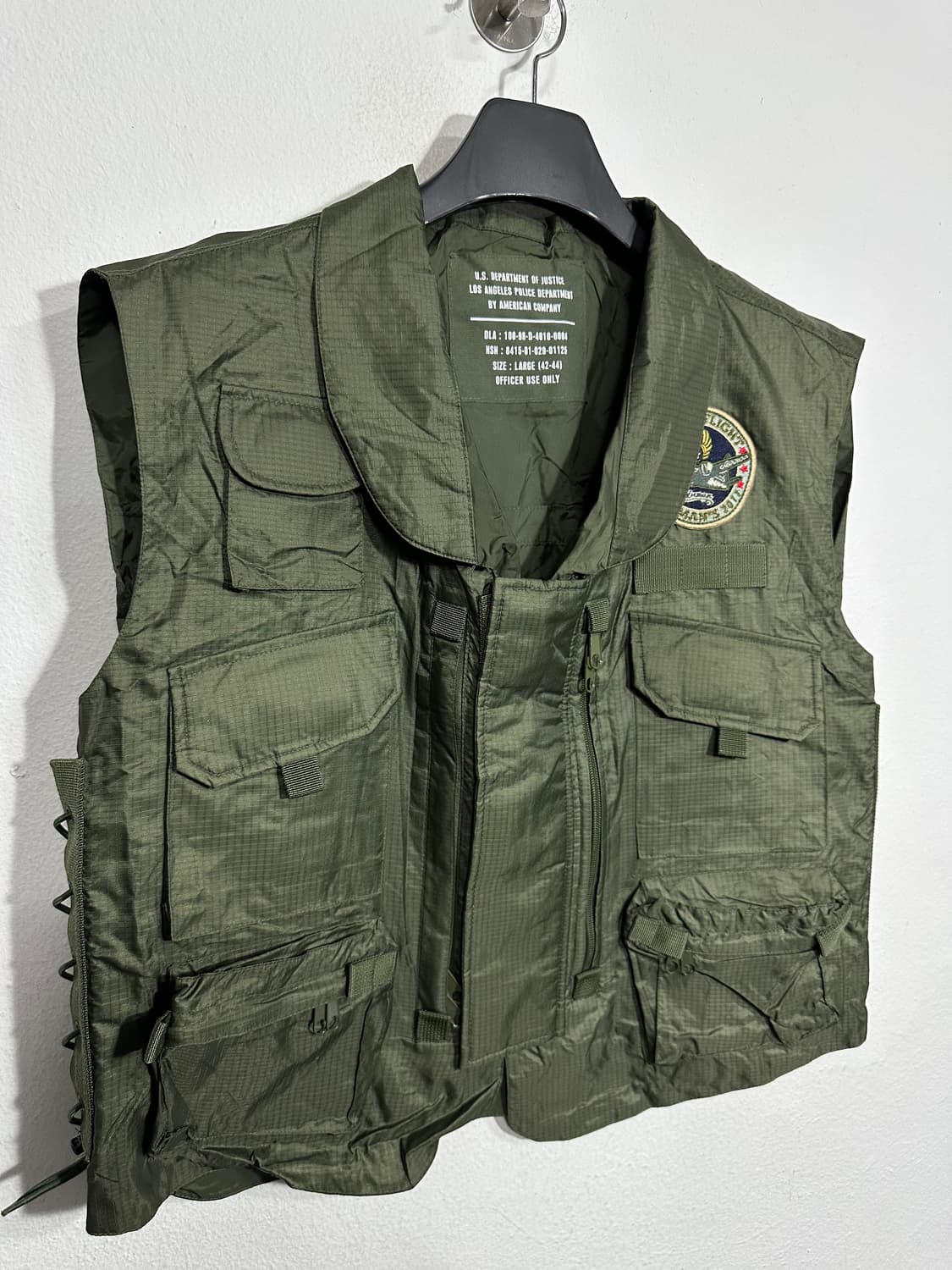 미 공군 미드 스카이 플라이트 베스트 L 상품이미지4