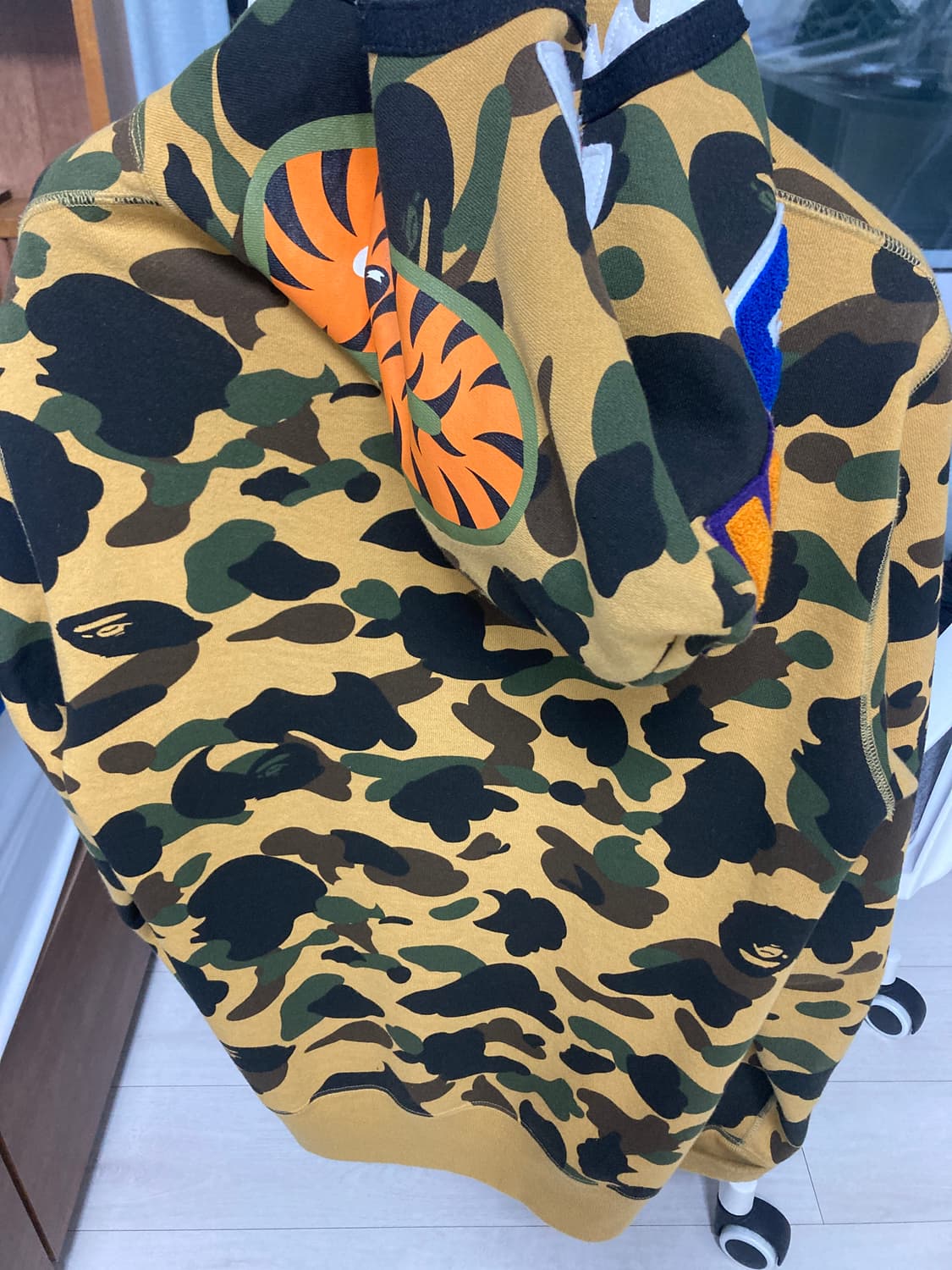 베이프 카모 후드집업 상품이미지2