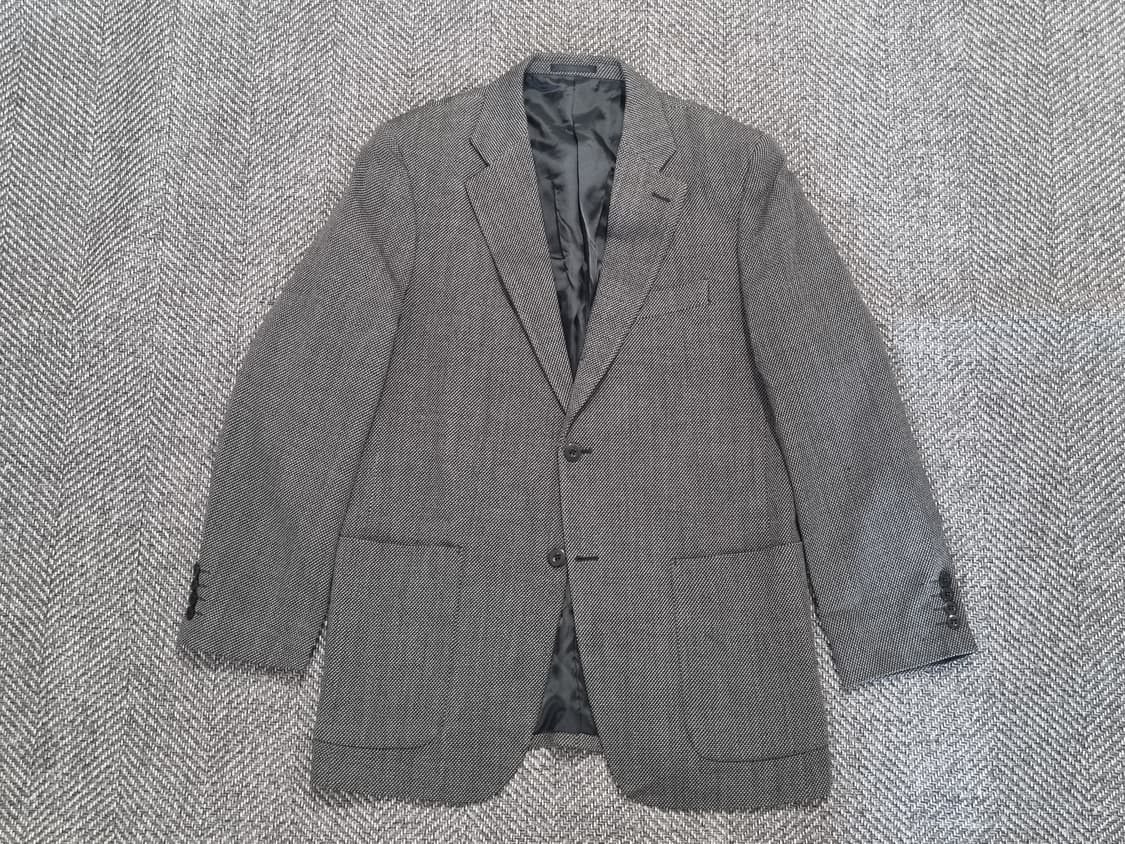 KEN’S EYE — 그레이 헤링본 울 자켓 상품이미지1