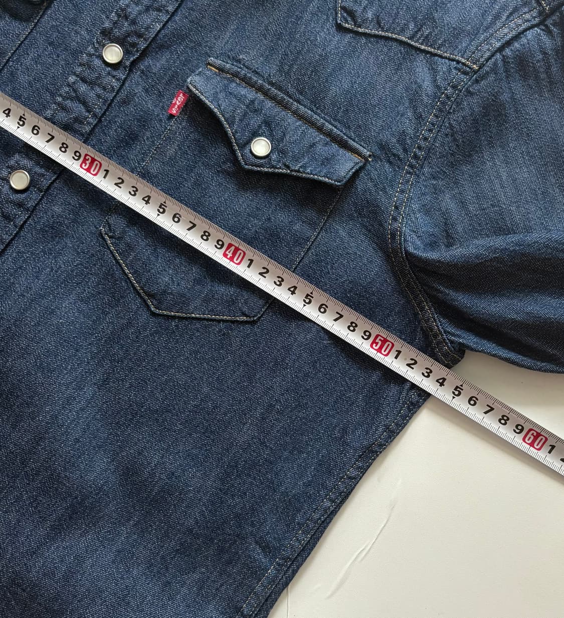 Levi's 리바이스 데님 웨스턴 셔츠 상품이미지7