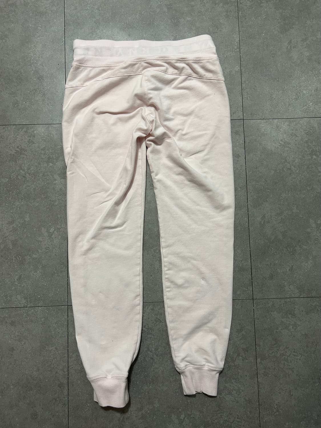  DKNY 라이트핑크 빈티지 코튼  조거 팬츠 44size  상품이미지4