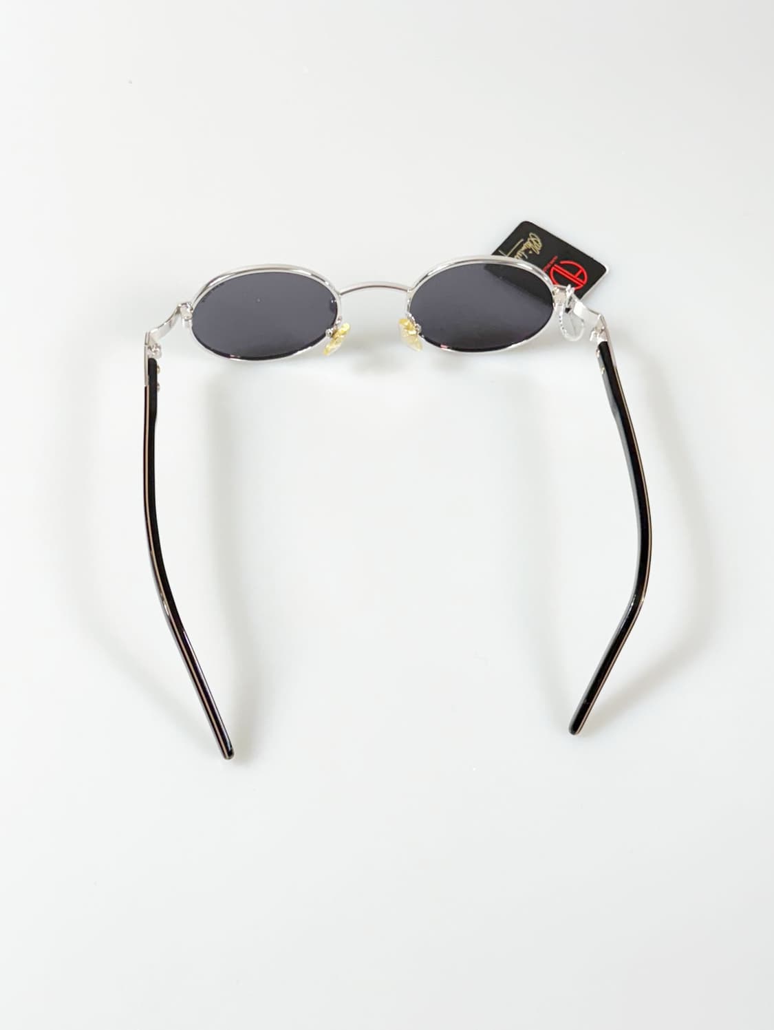 90s ALAIN DELON 알랭들롱 실버 오벌 프레임 빈티지 선글라스 상품이미지5