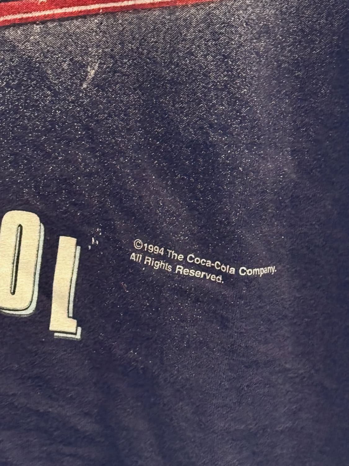 🧊 Coca-Cola 빈티지 폴라베어 티셔츠 (1994년 오리지널) 상품이미지2