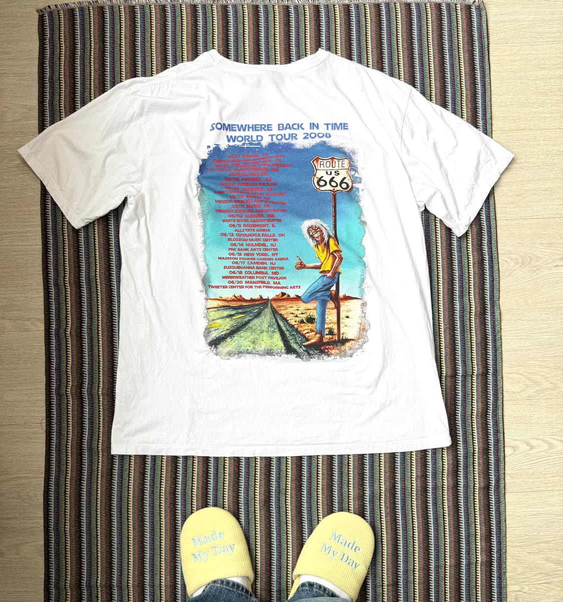 rock yeah 아이언메이든 반팔 티셔츠 상품이미지4