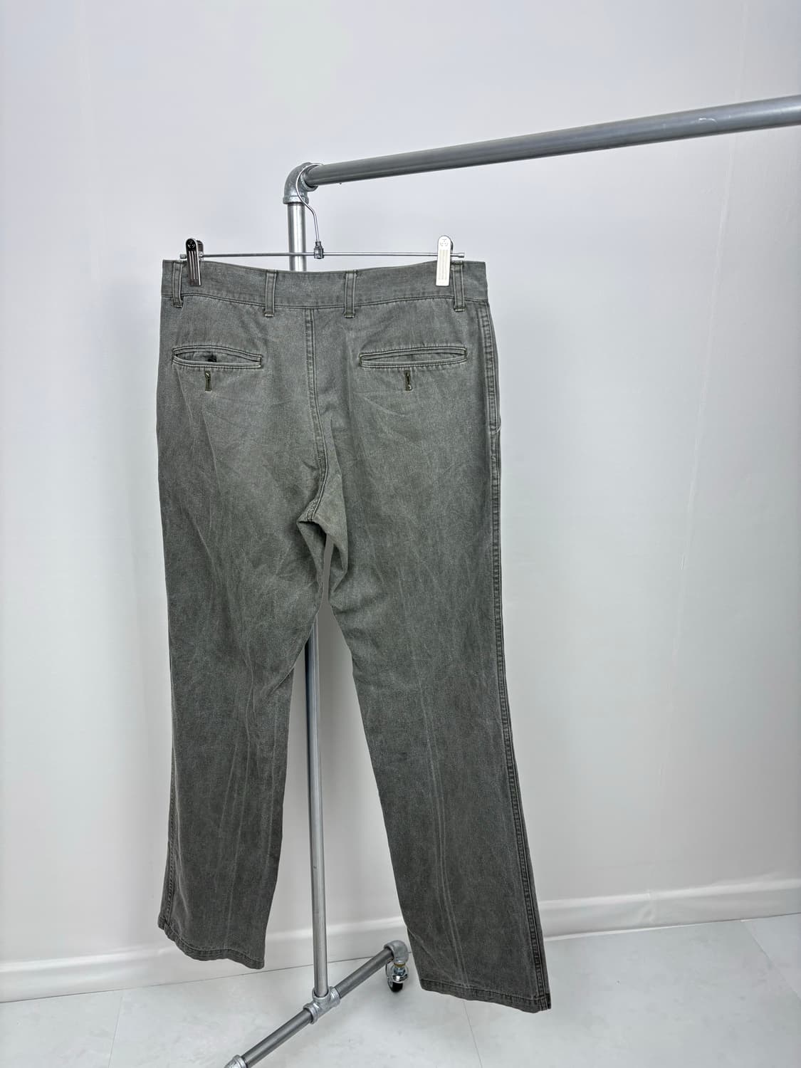KHAKI GRAY WASHED PANTS 상품이미지7