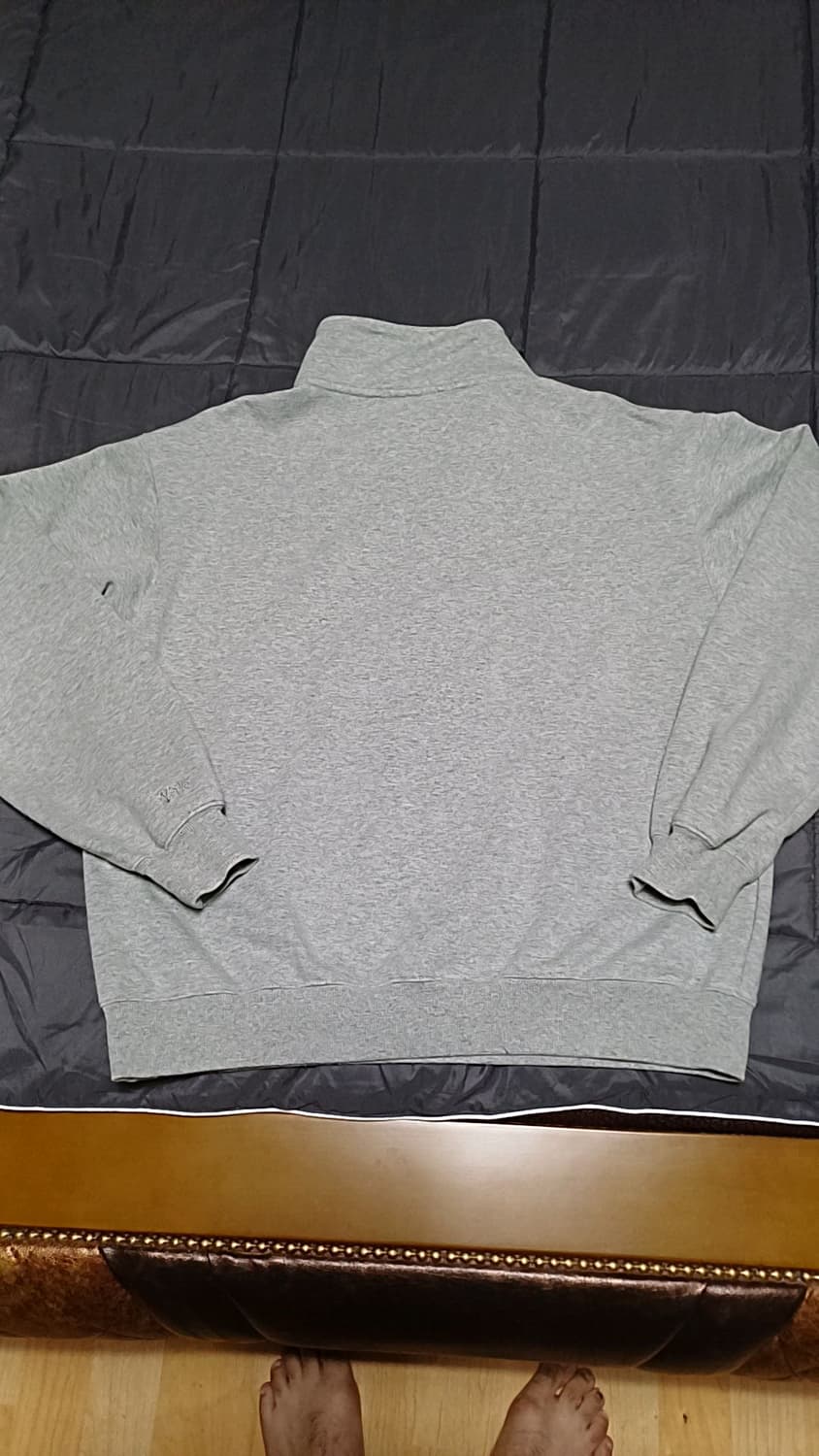 예일 반집업오버핏맨투맨 L 가슴62 기장67 상품이미지4