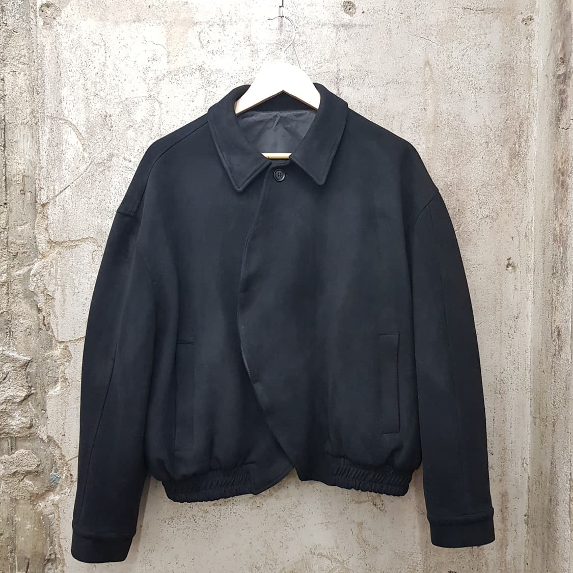 1RONY 9ORNO 숏 라운드 블루종 F사이즈 상품이미지1