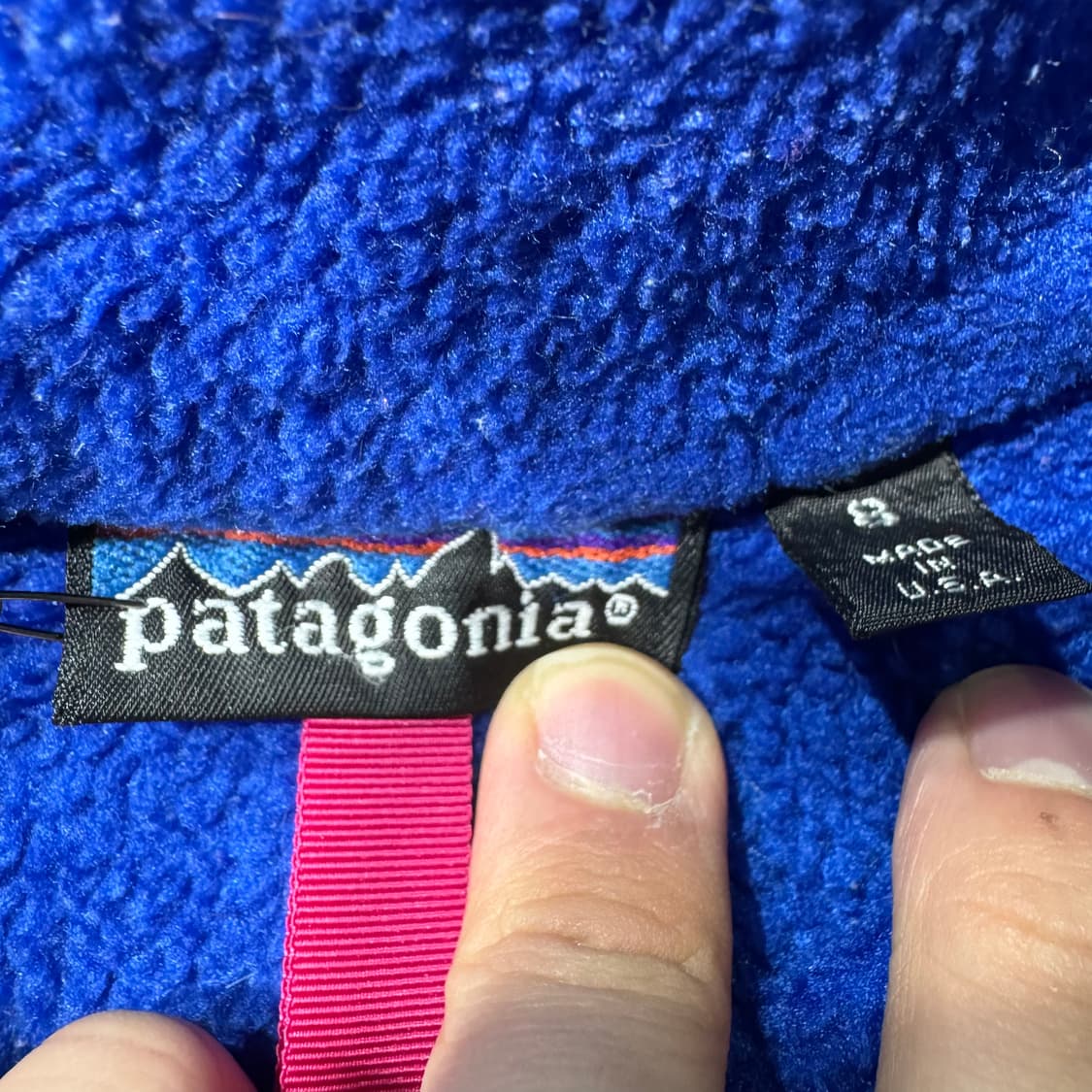 파타고니아 플리스 블루 ( 100/OLD-8219 ) 상품이미지3