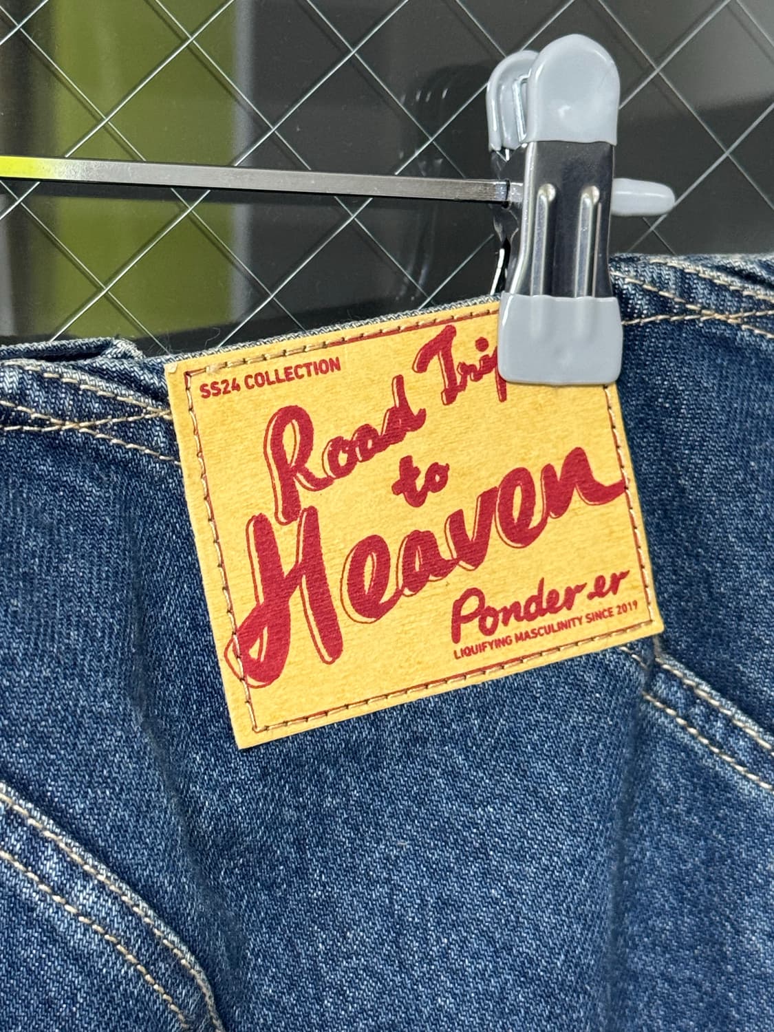 [S] 폰더럴 RAVEL 스모크 데님 스커트 상품이미지5