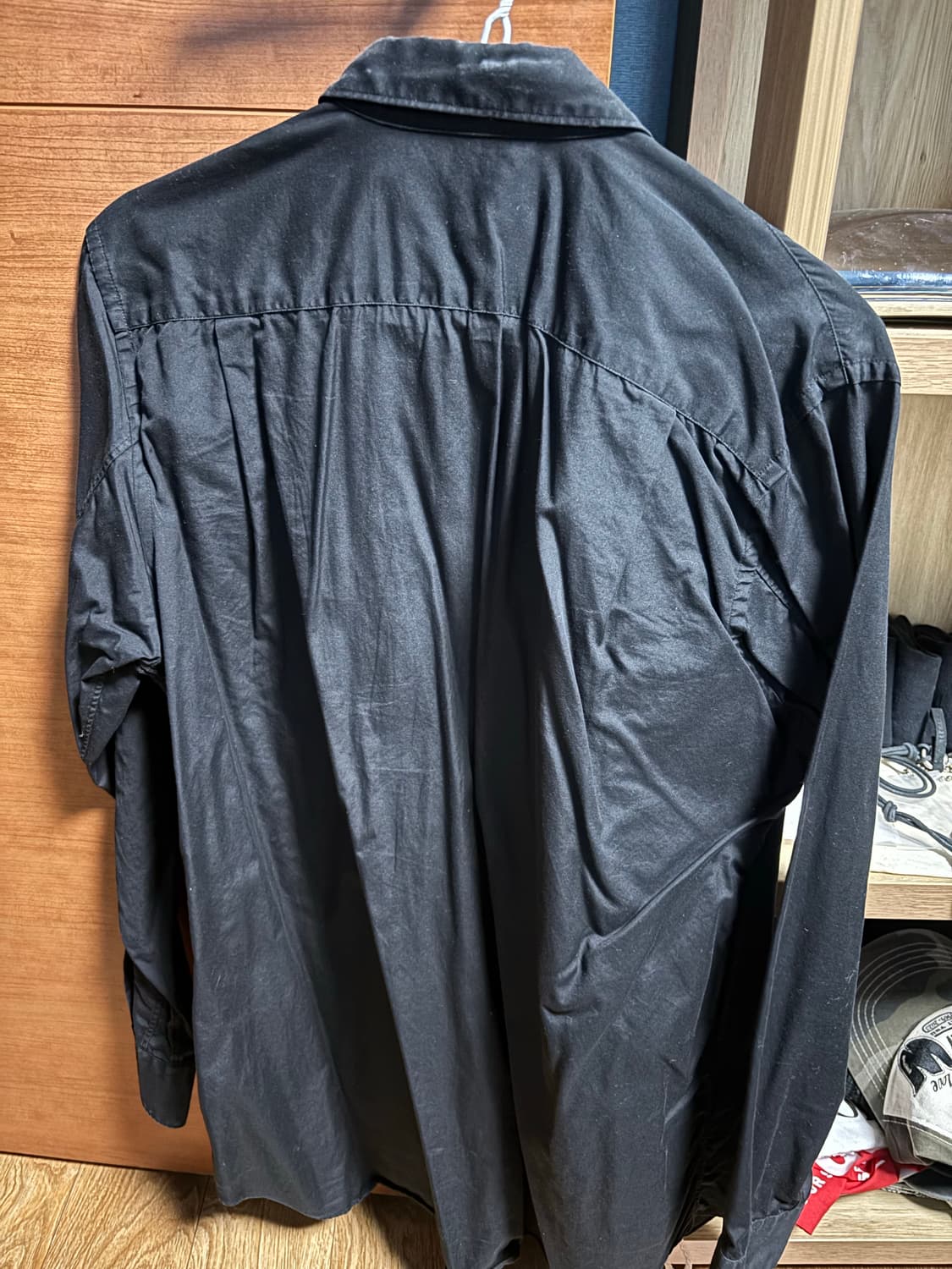 꼼데가르송 플레이라인 블랙 셔츠 M 상품이미지2