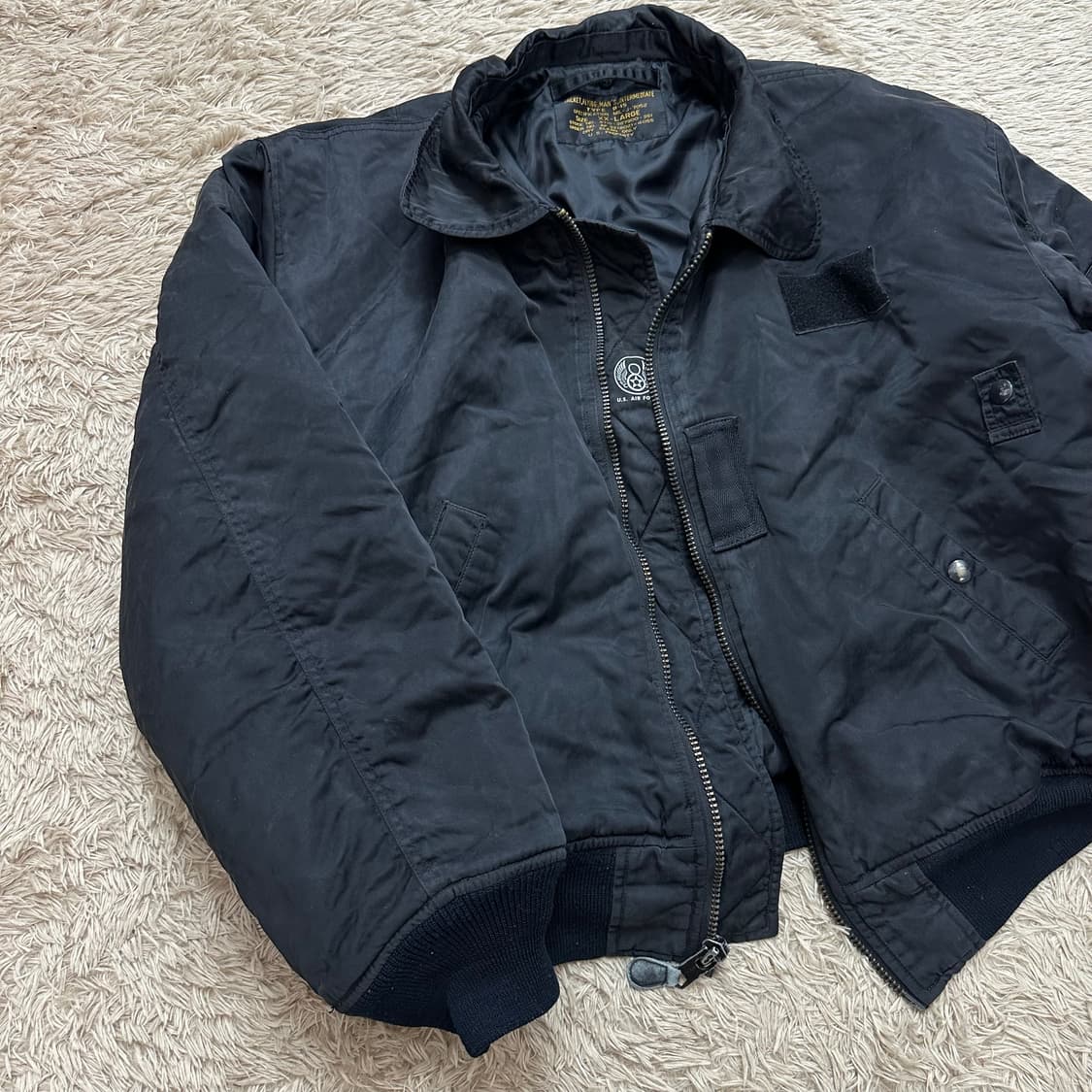 U.S 에어포스 B-15 오리지널 자켓 상품이미지3