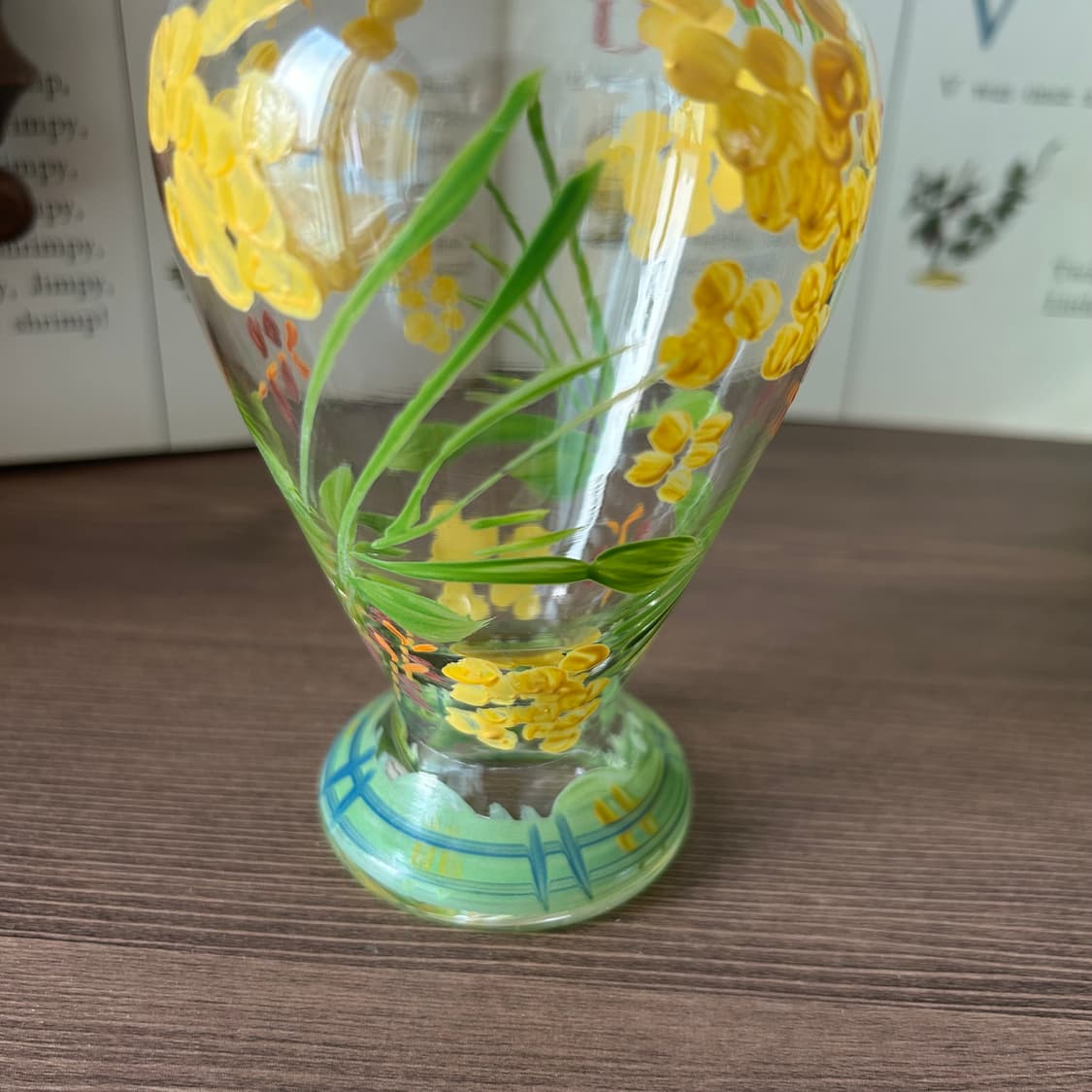 미국 빈티지 화병 핸드페인티드 꽃병 상품이미지10