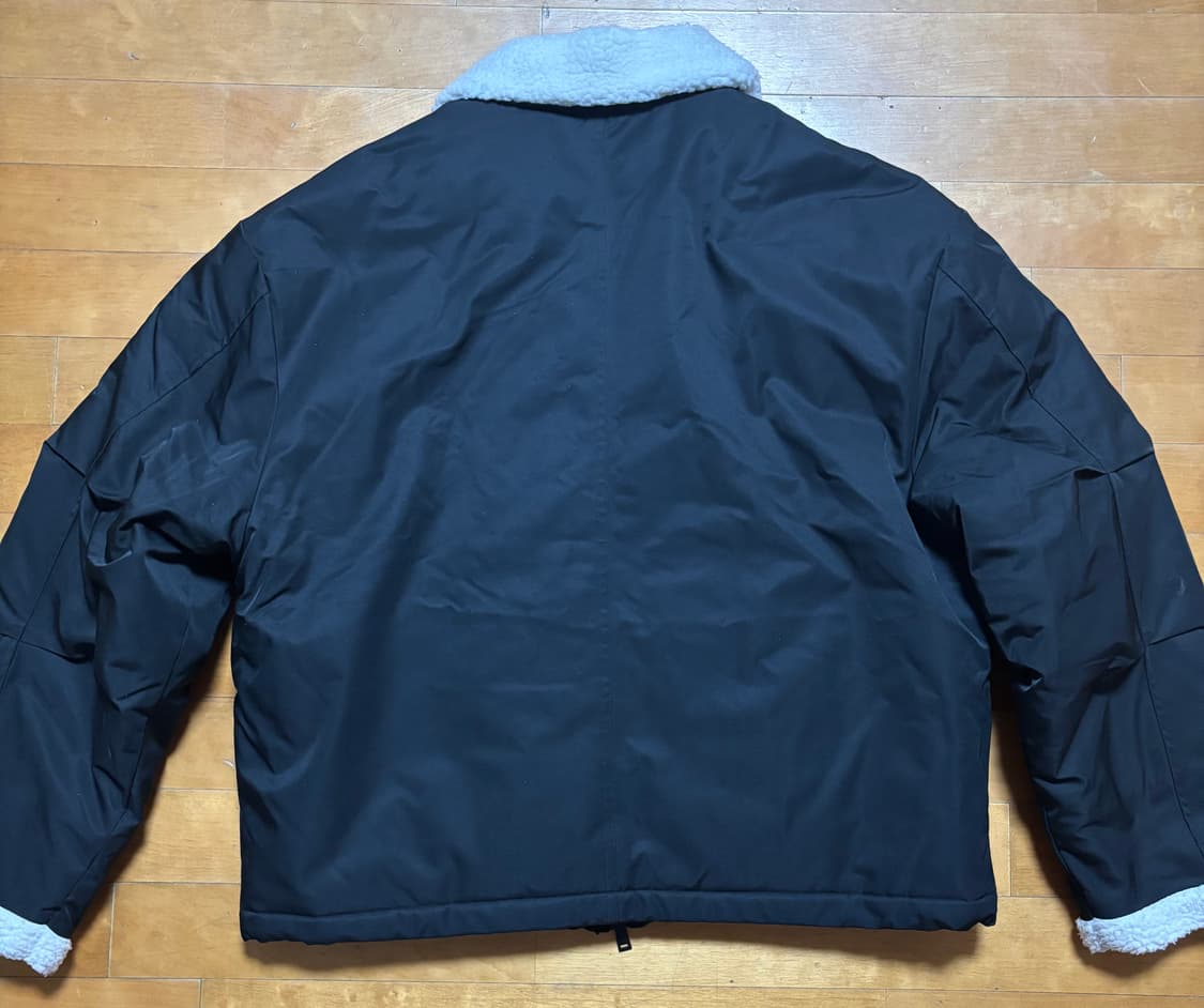 코드그라피 헤비보아 플리스 무톤자켓_블랙 상품이미지2