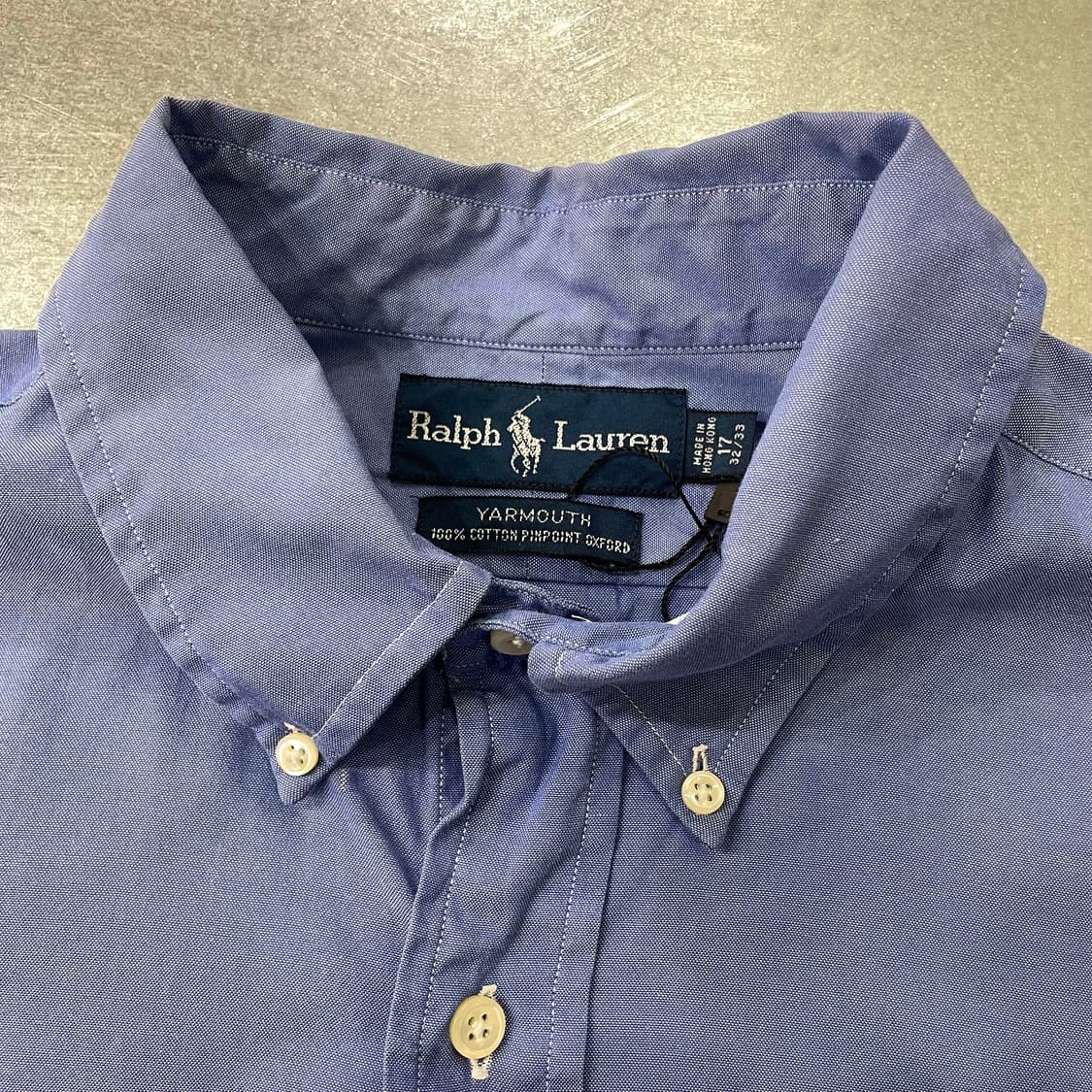(17) POLO 폴로 랄프로렌 솔리드 셔츠 야머스핏 상품이미지9