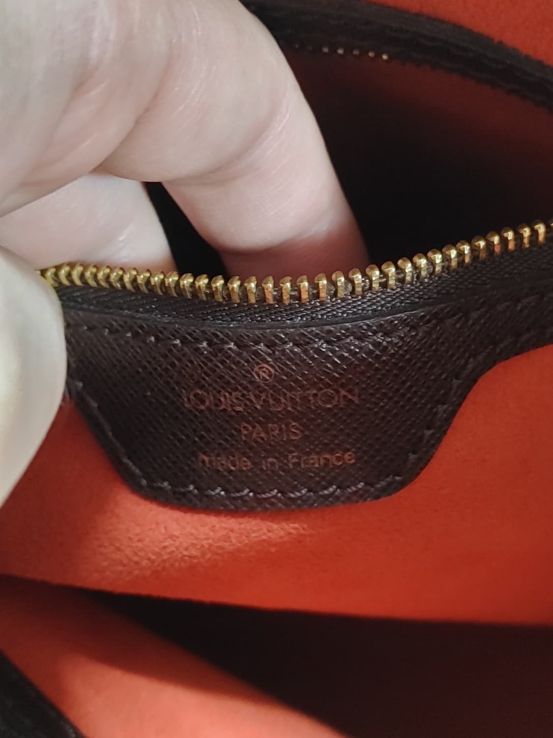 정품 클래식 루이비통 다미에 쁘띠 버킷백 토트백 숄더백 상품이미지9