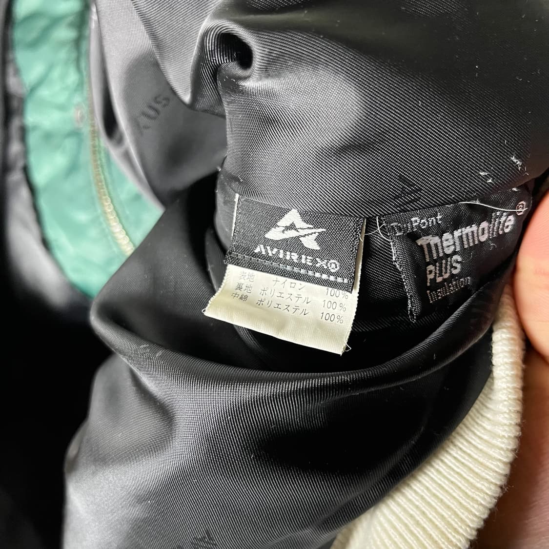 [Avirex] 아비렉스 써모라이트 바시티자켓 상품이미지5