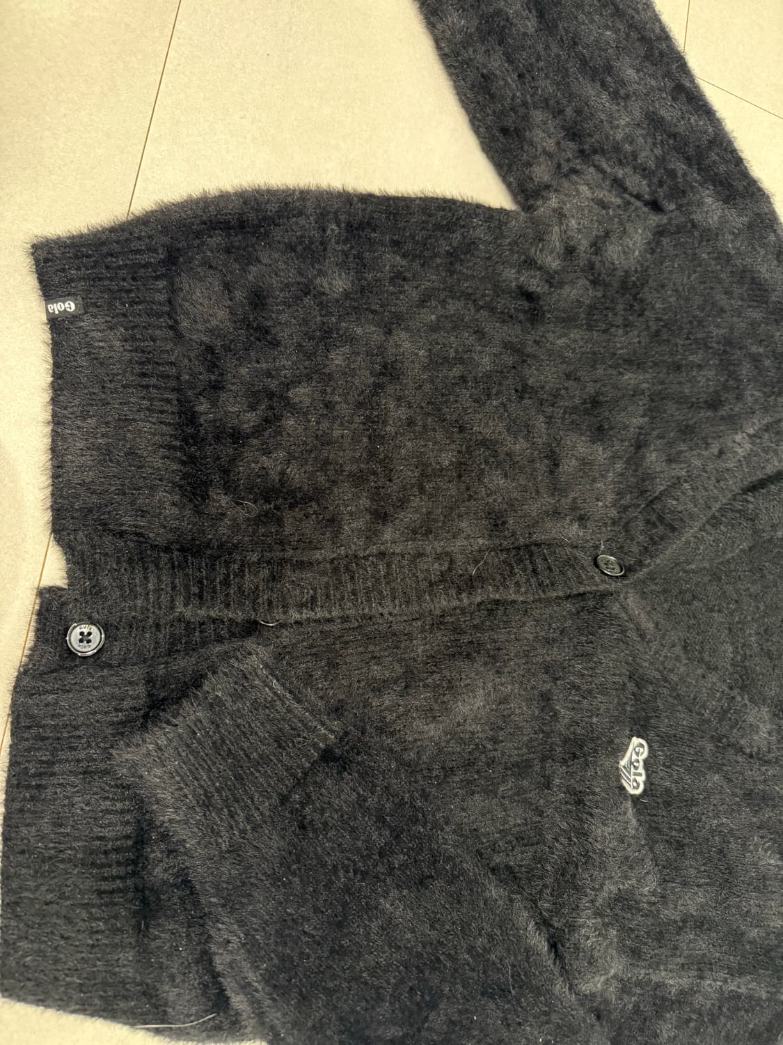 골라 앙고라 가디건 상품이미지2