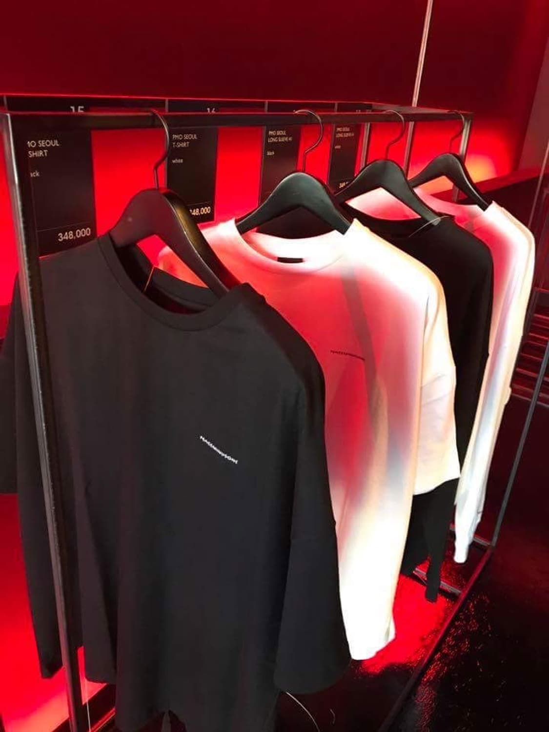 피스마이너스원 코튼 반팔 블랙 상품이미지1