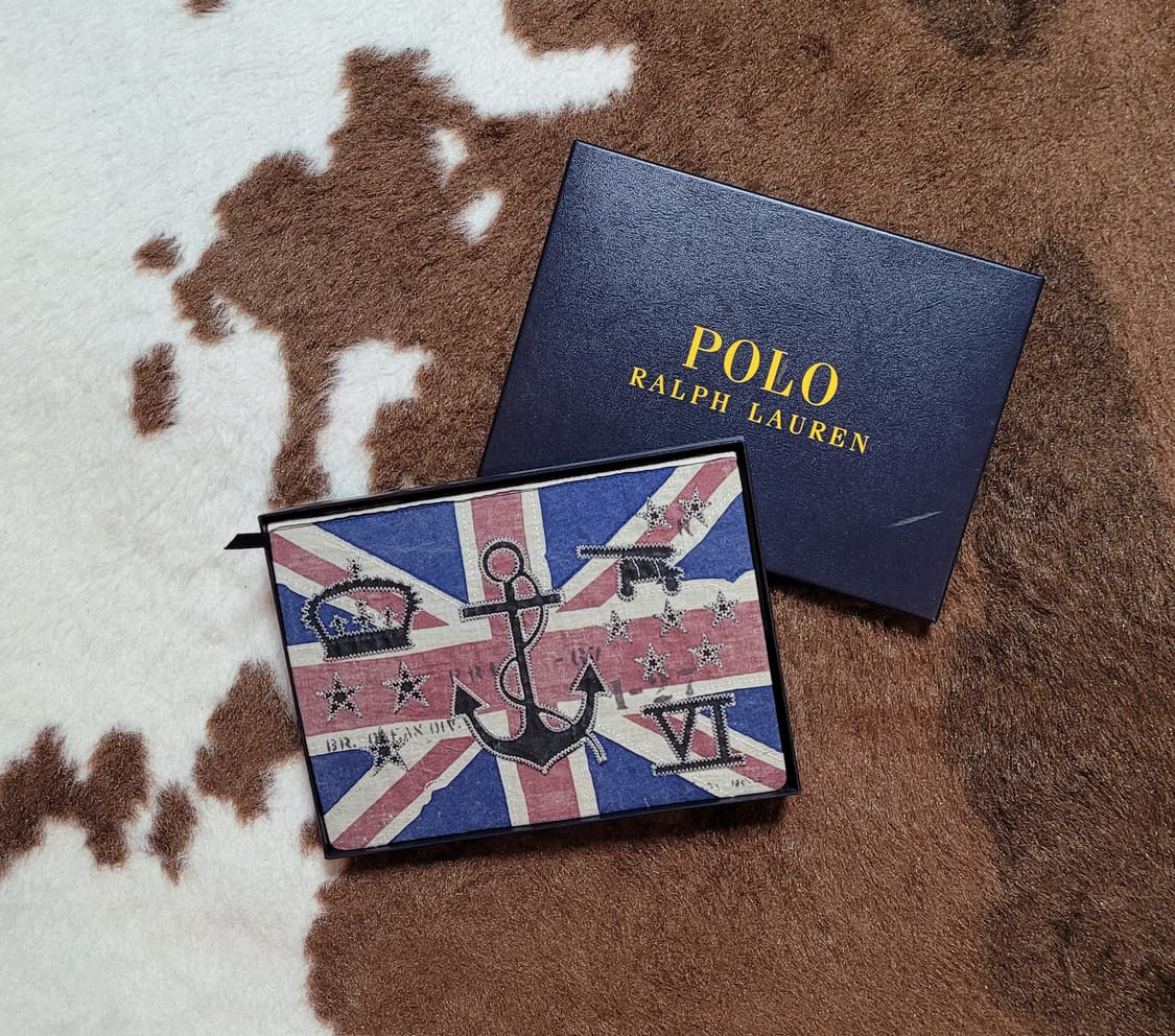 폴로 랄프로렌 패치워크 노트(20*14.5) 새제품 상품이미지1