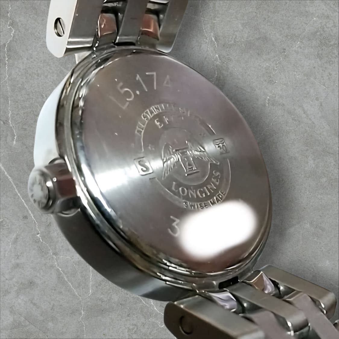 론진 돌체 비타 L5.174.0 다이아몬드 베젤 블루 쉘 실버 워치 상품이미지4