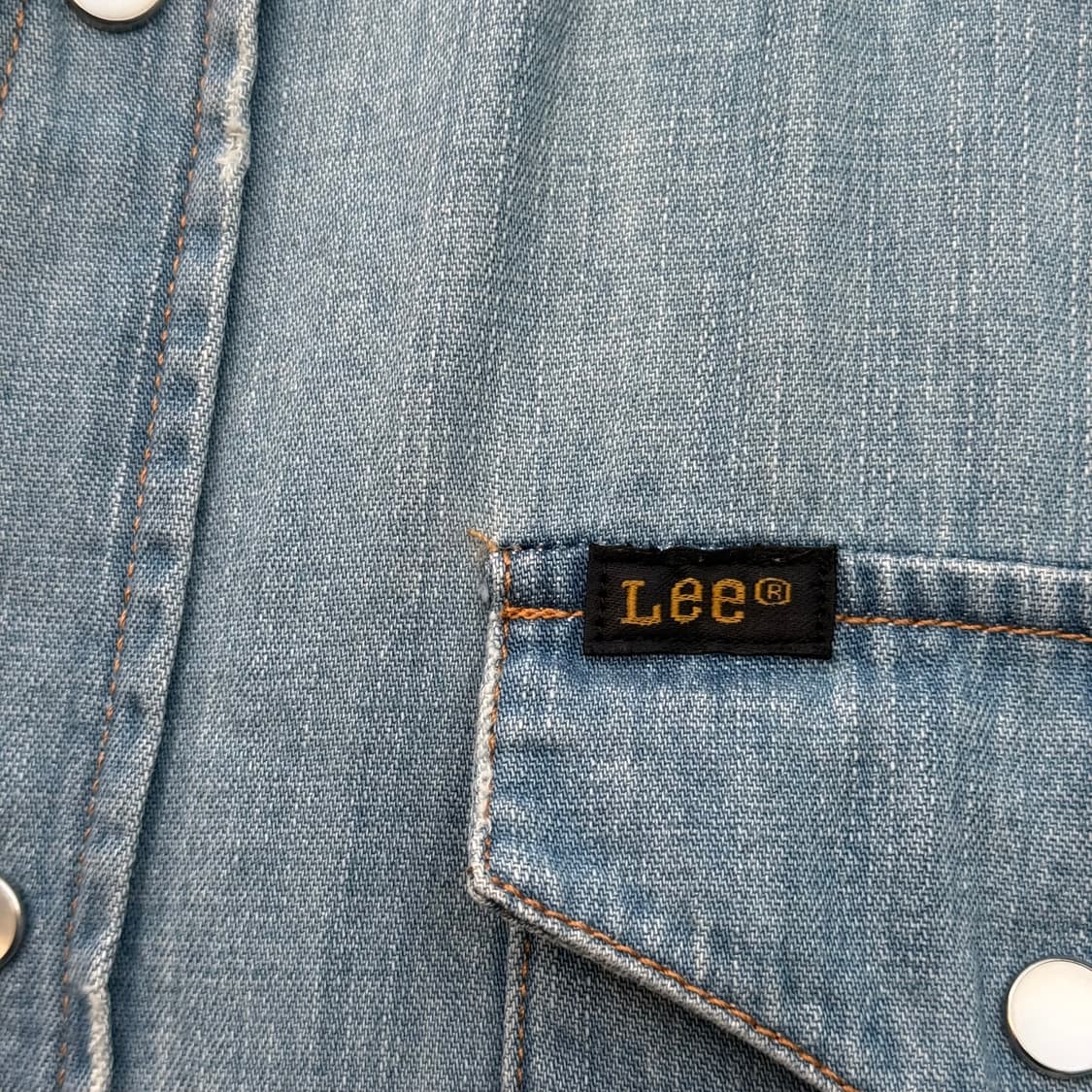 Lee 데님 웨스턴 셔츠 M 상품이미지9