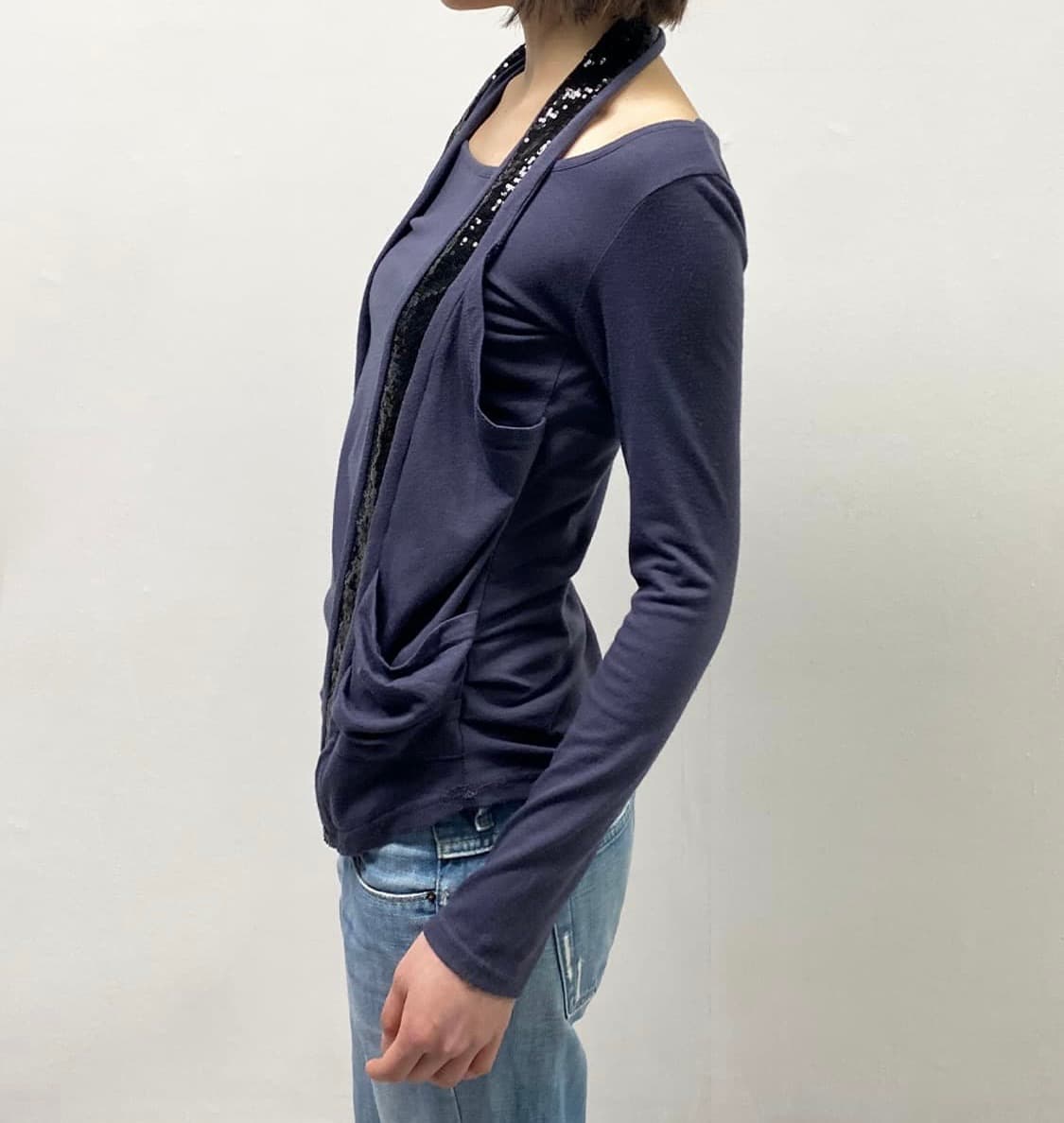 빈티지 새퀸 디테일 탑 상품이미지2