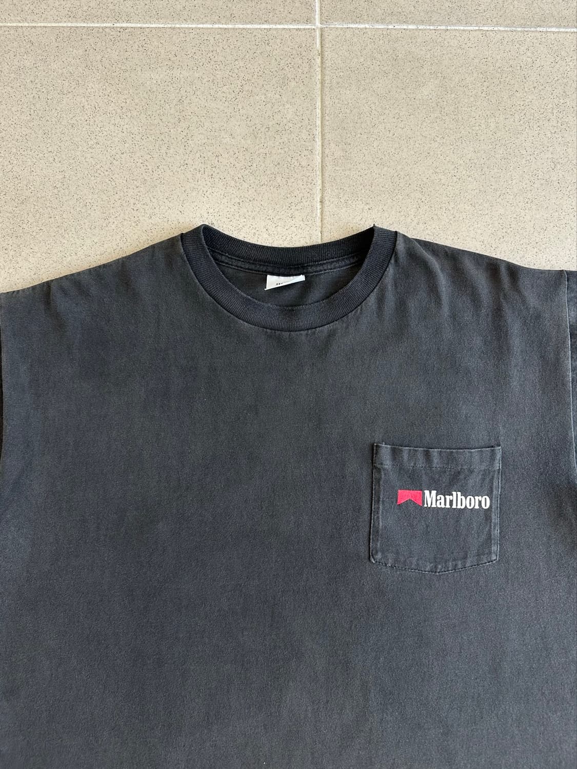 90s 빈티지 말보로 티셔츠 XL 카우보이 상품이미지5
