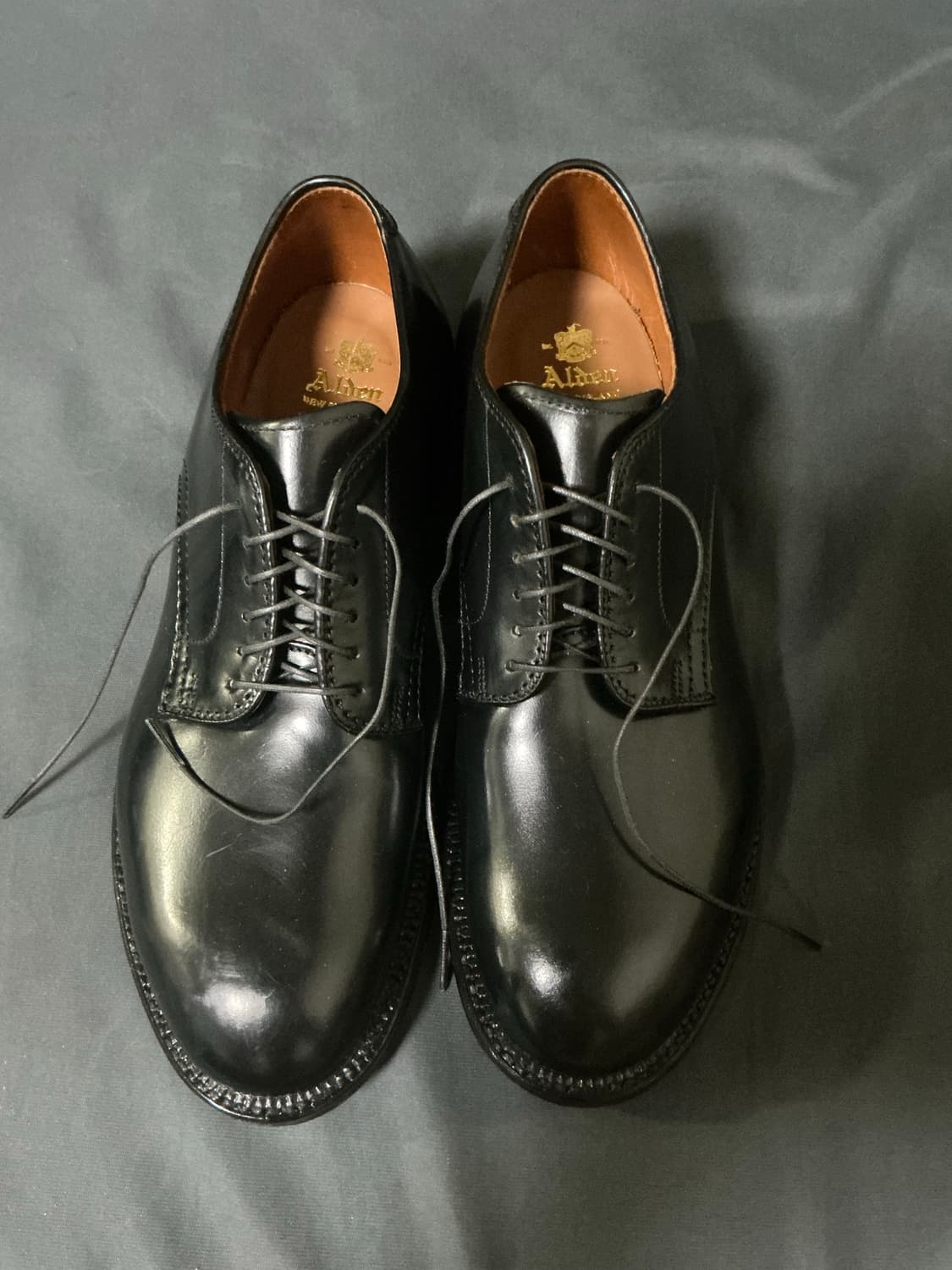 알든 모디파이드 블랙 코도반 더비 53511 US 7D 상품이미지1