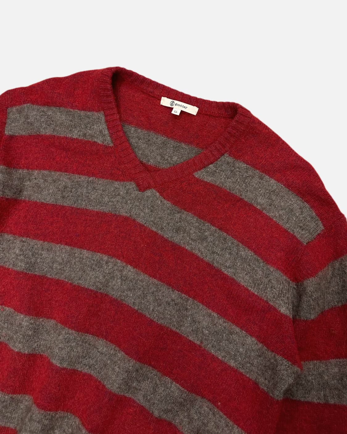 hairy alpaca wool stripe knit 상품이미지2