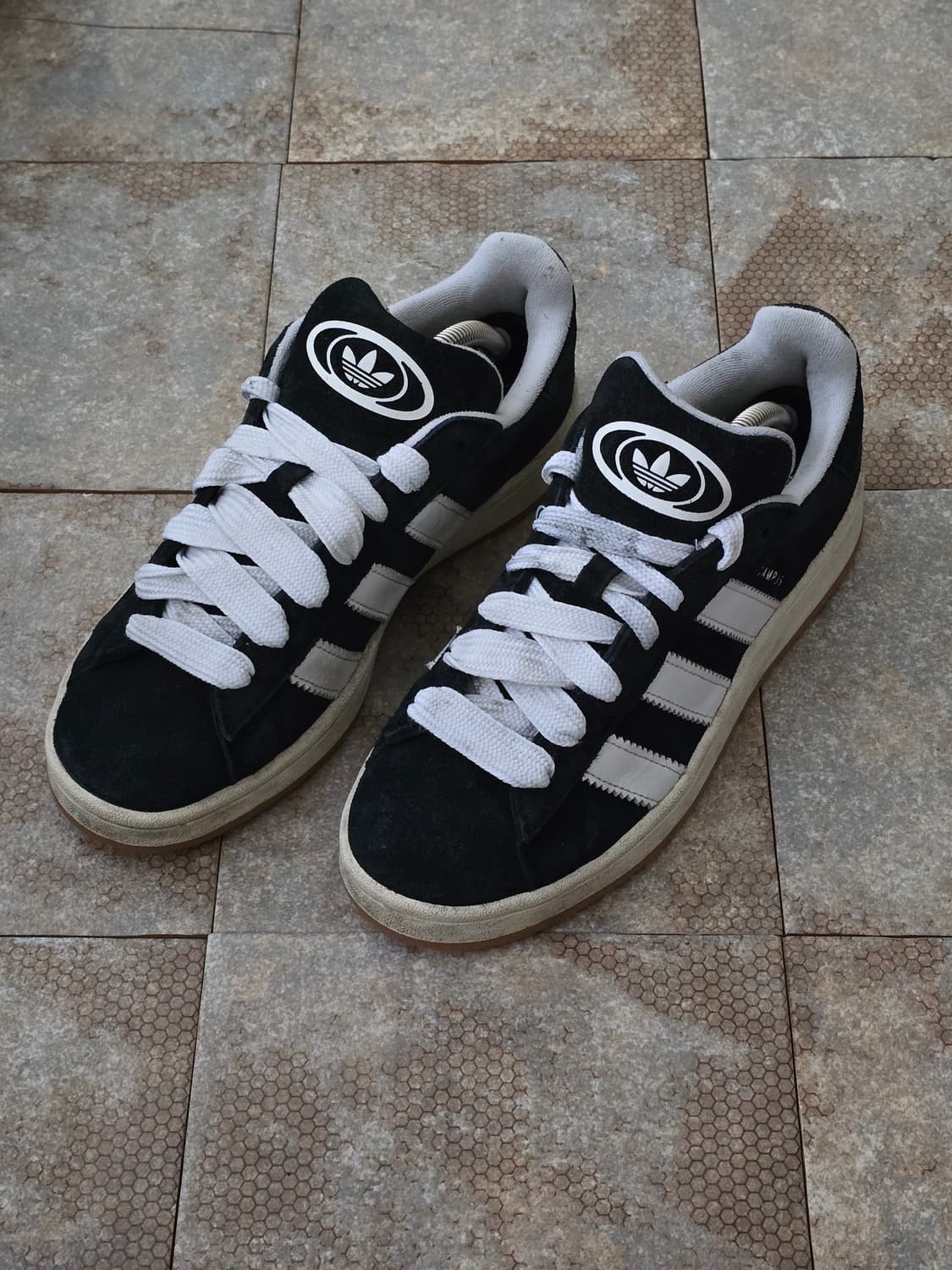 (250)아디다스 캠퍼스 00s 블랙 화이트  상품이미지1