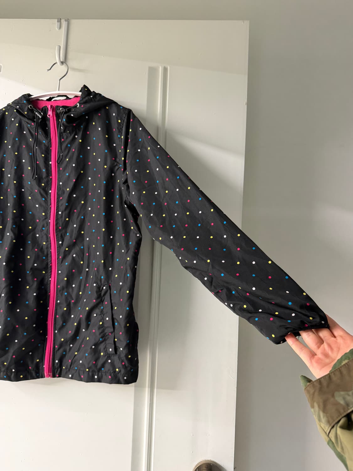 일본빈티지 모리 도트 바람막이 자켓 상품이미지7