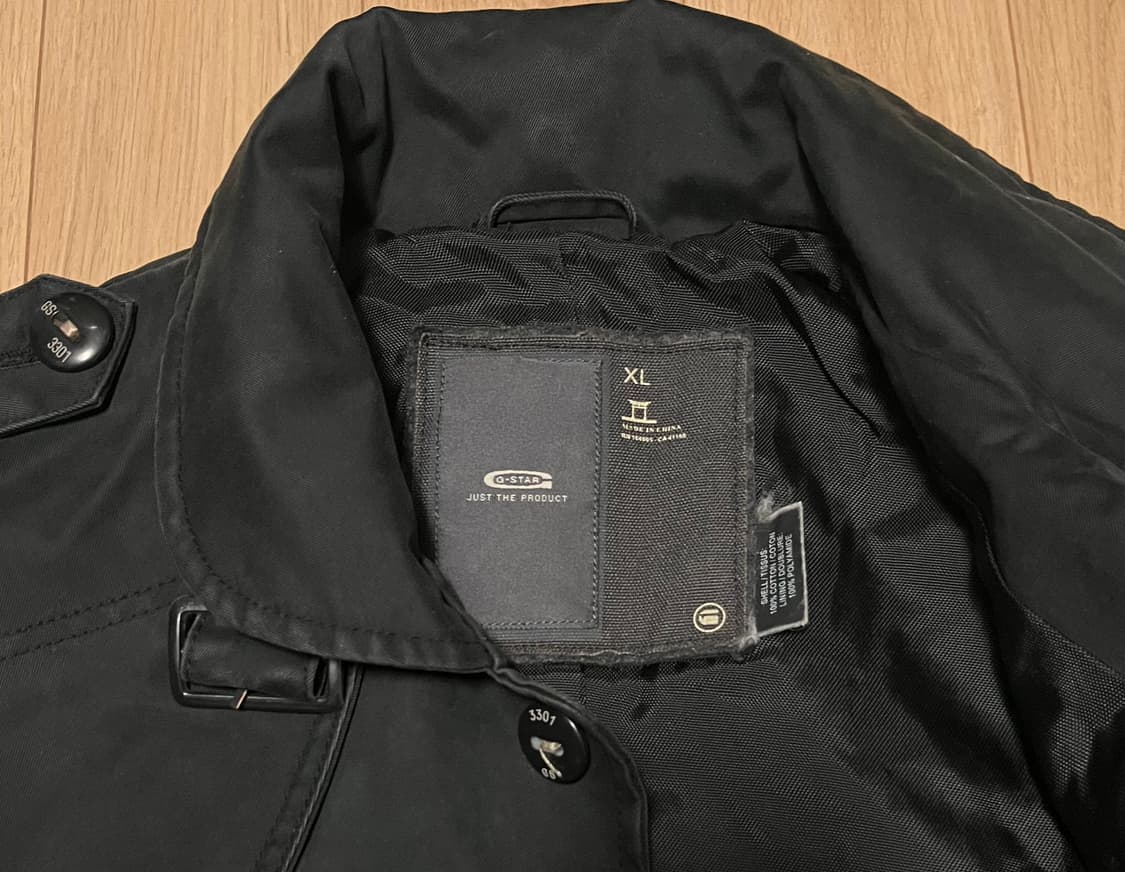 지스타 로우 G-Star RAW 블랙 남성 코트 XL 상품이미지2