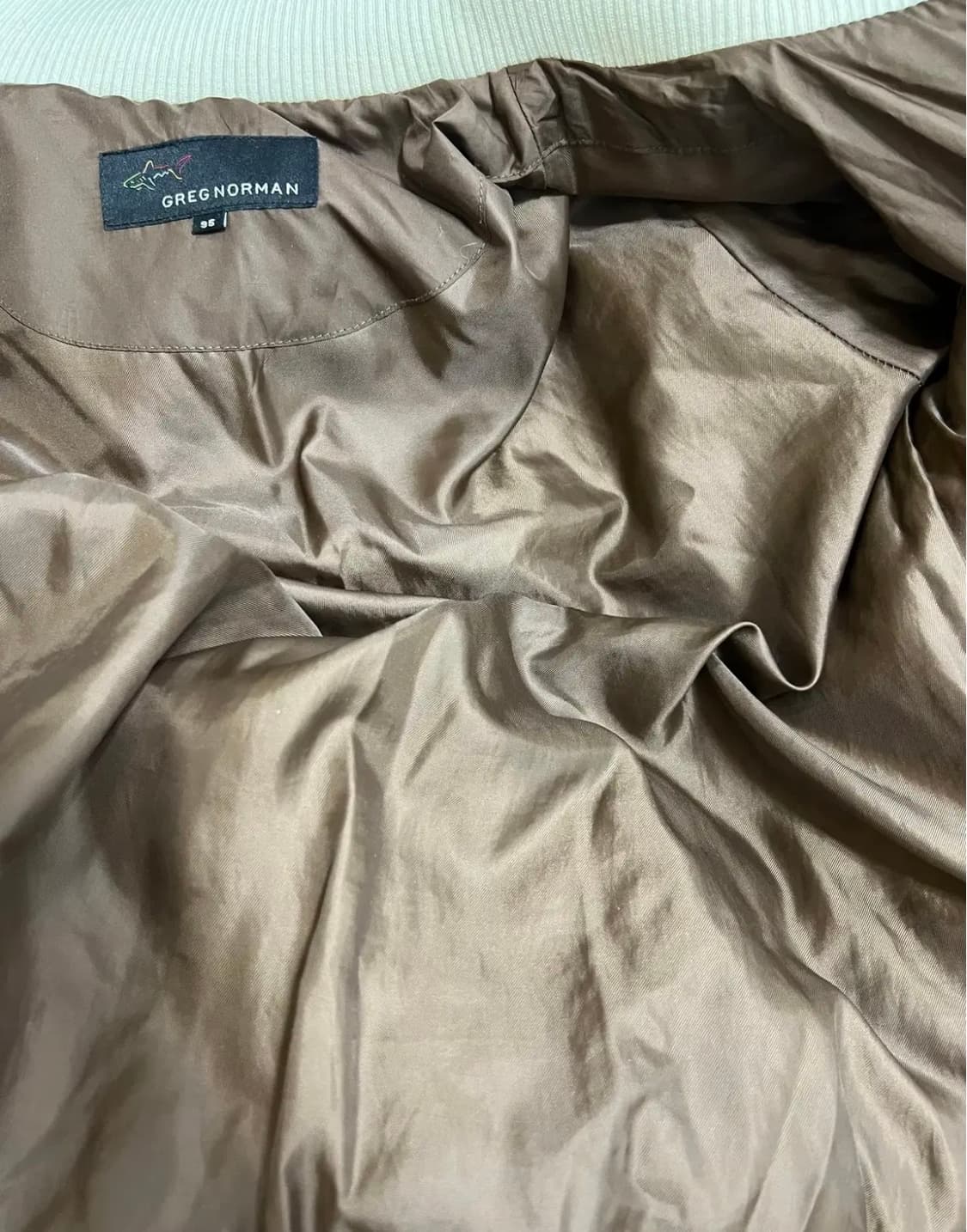 그렉노먼 여성 브라운 덕다운패딩점퍼  상품이미지5