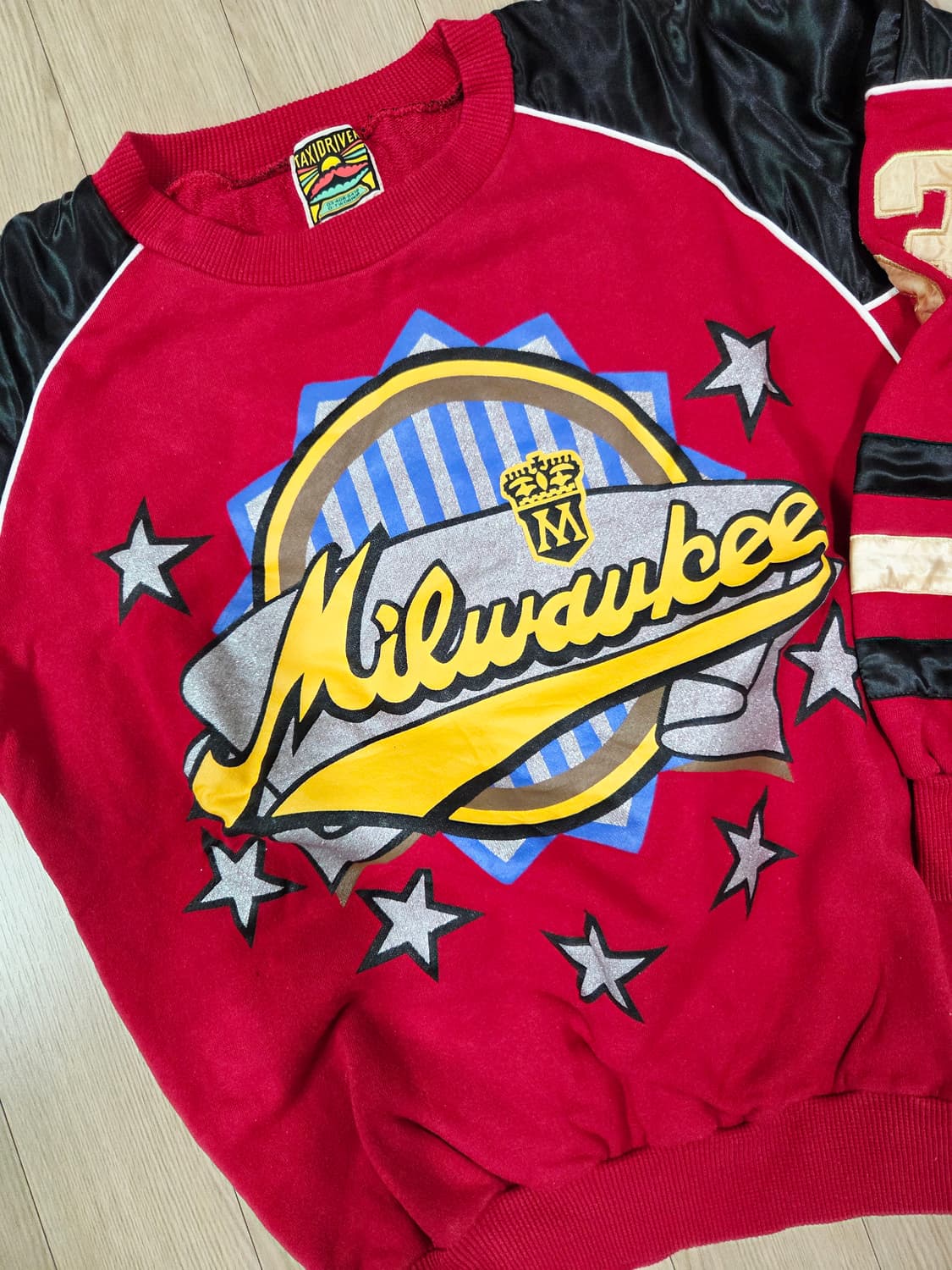 TAXIDRIVER 90s 나그랑 디테일 맨투맨 상품이미지3