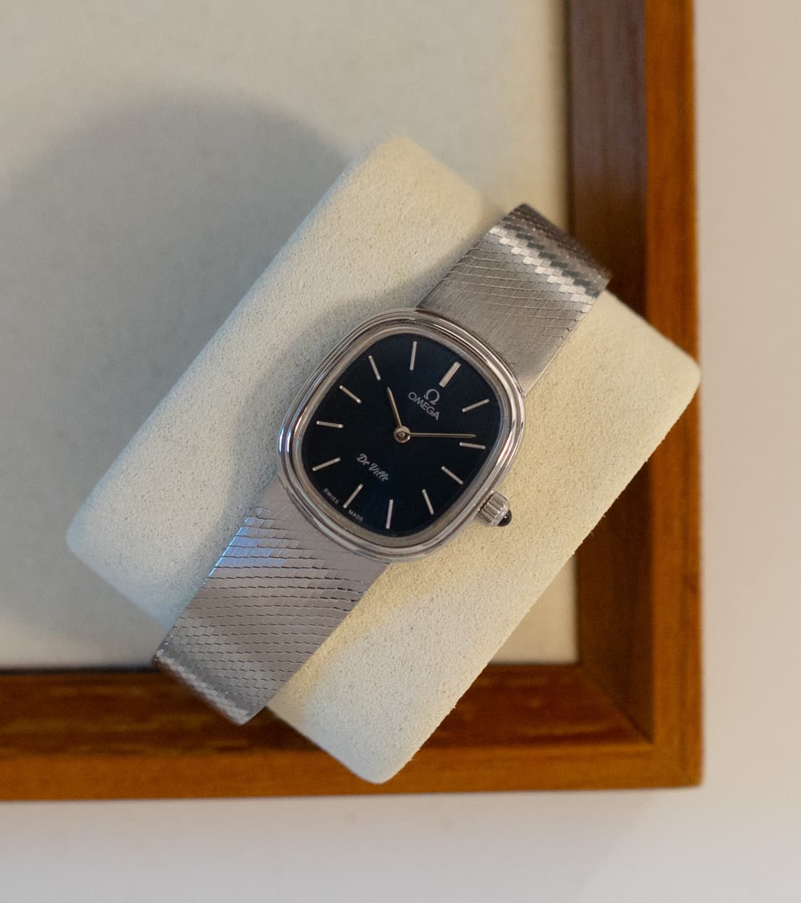 오메가 엘립스 네이비 빈티지 여성 수동 시계 상품이미지1