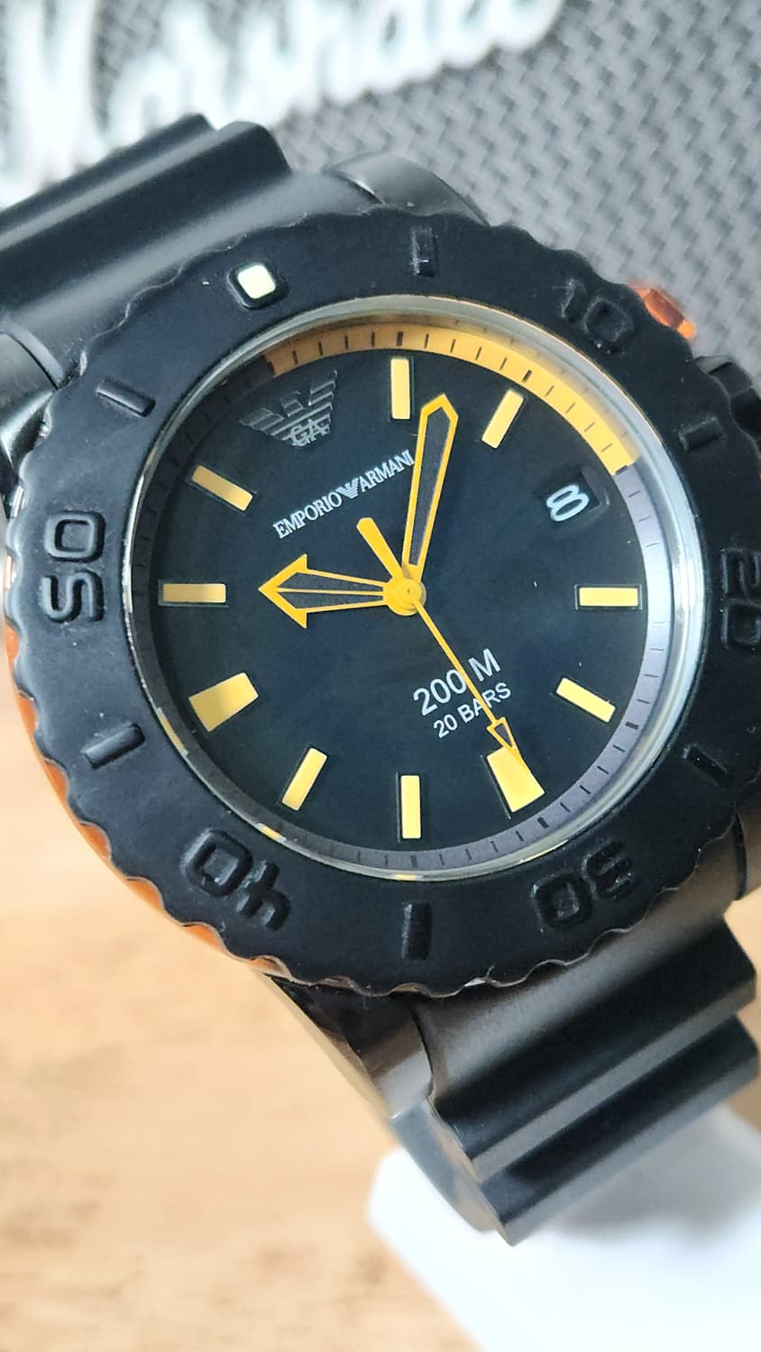 # 엠포리오 아르마니 스포티보 알마니 다이버 남성 명품시계 급처 상품이미지5