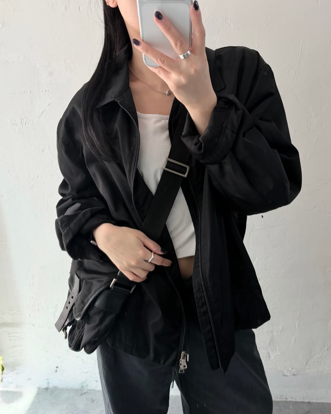 Prada 프라다 포코노 나일론 메신저백 상품이미지2