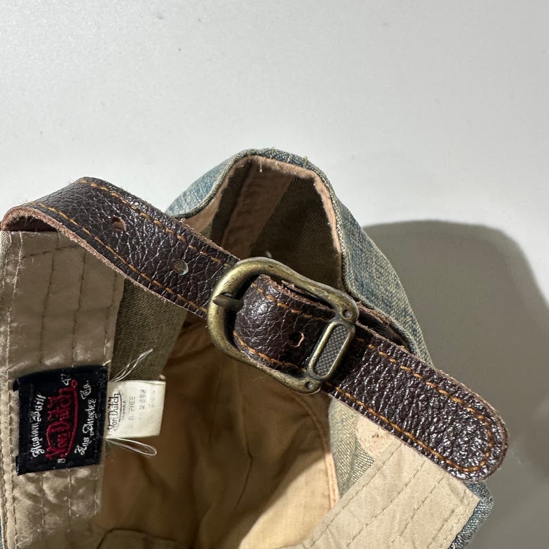 본더치 데님 볼캡 상품이미지6