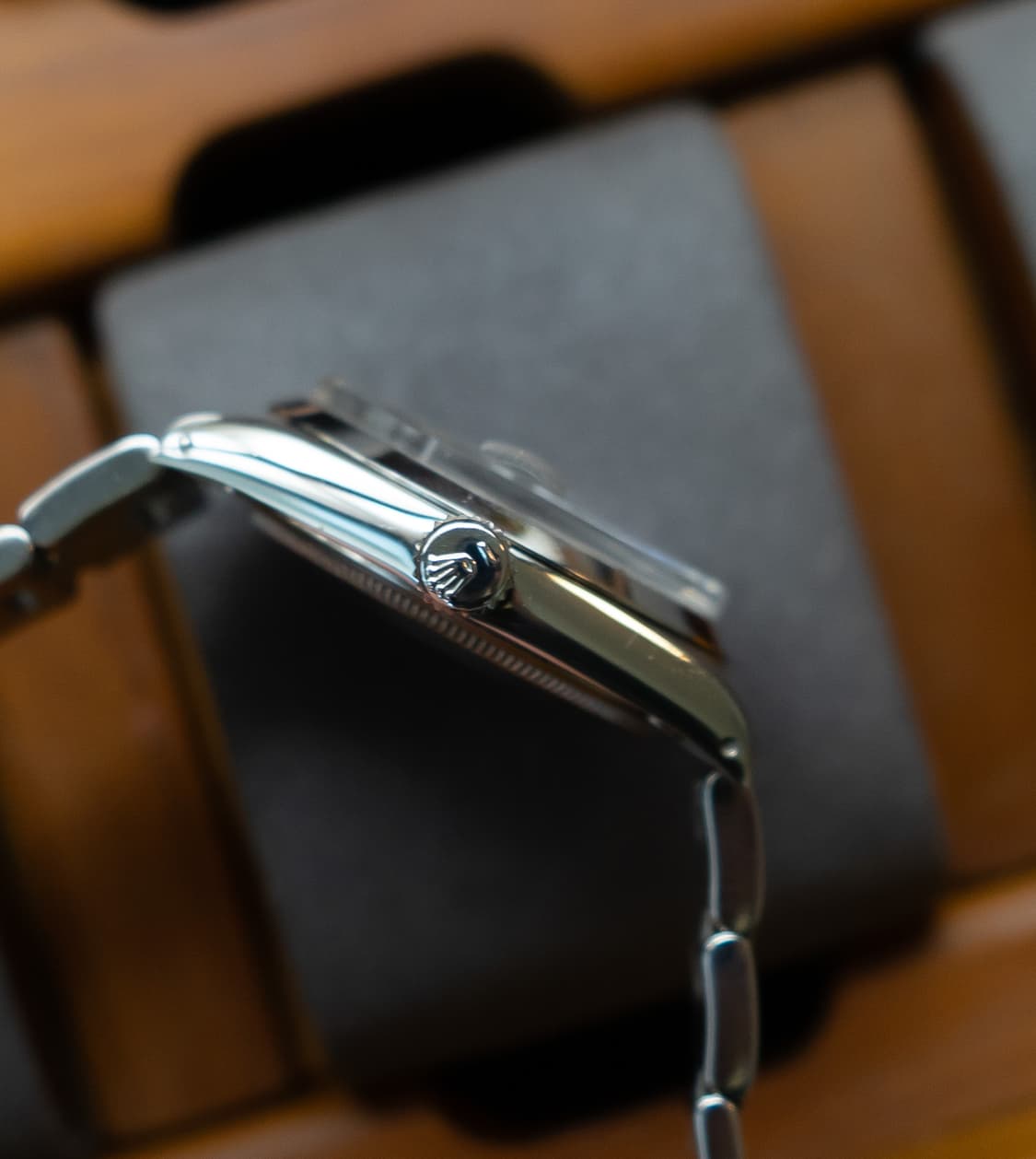 롤렉스 오이스터 퍼페츄얼 데이트 1500 메탈릭그레이 빈티지 시계 상품이미지3