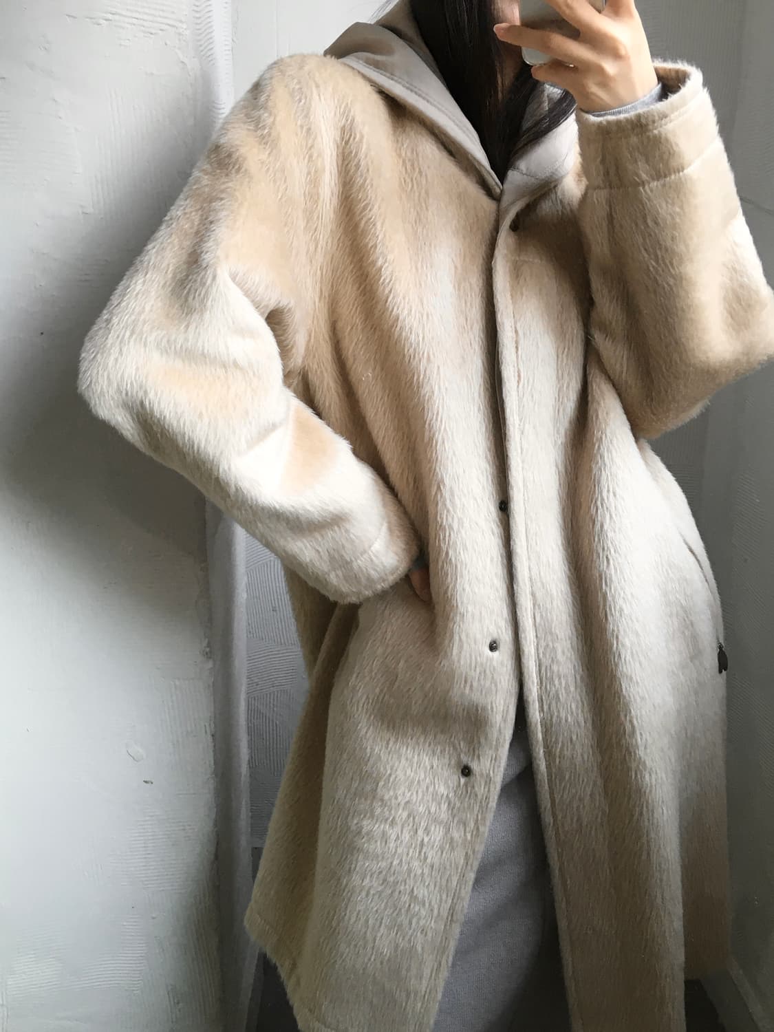 Max Mara 막스마라 리버시블 후드 코트  상품이미지2