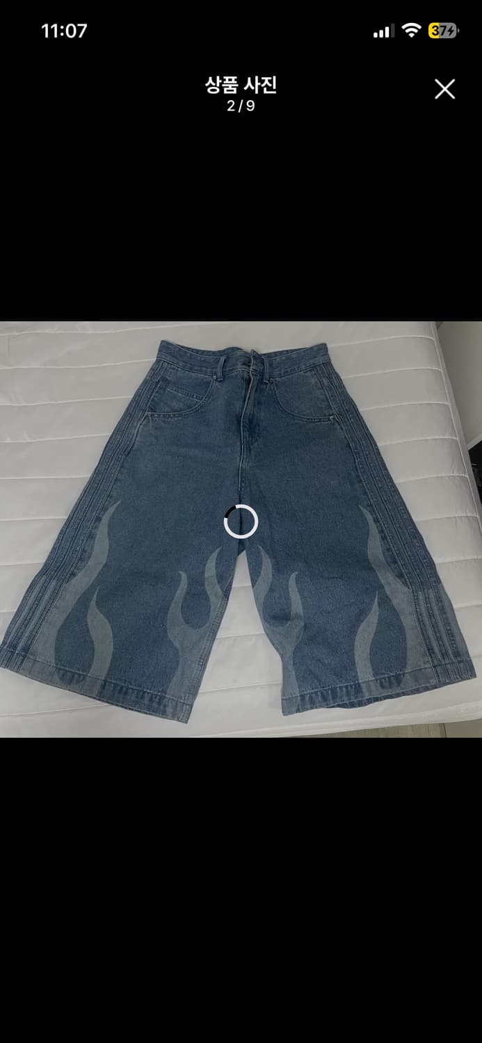 아디다스 데님 반바지 28  상품이미지2