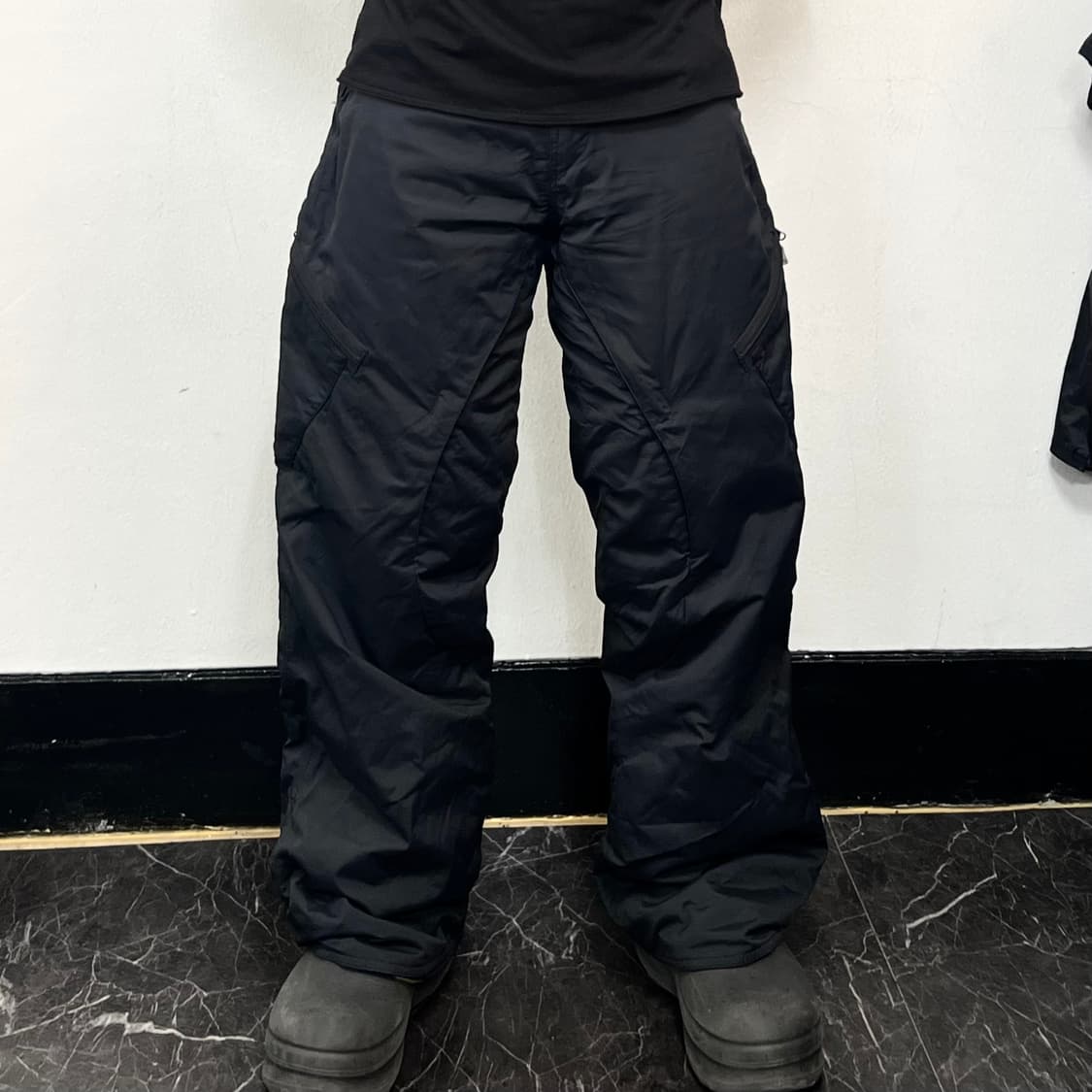 오클리 아이콘 로고 테크니컬 와이드 패디드 스키팬츠 상품이미지2