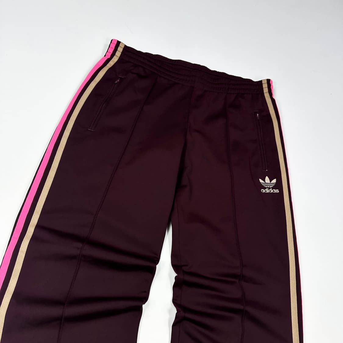 아디다스 파이어버드 버건디 트랙 츄리닝바지 (L) 상품이미지4