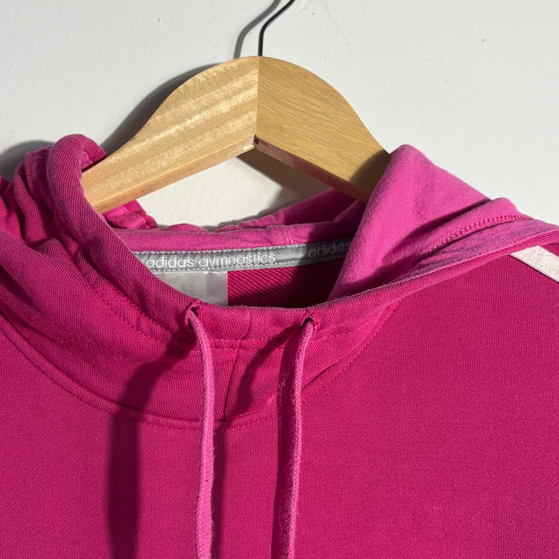 아디다스 짐네스틱 마젠타 핑크 후드티 (무료배송) 상품이미지3