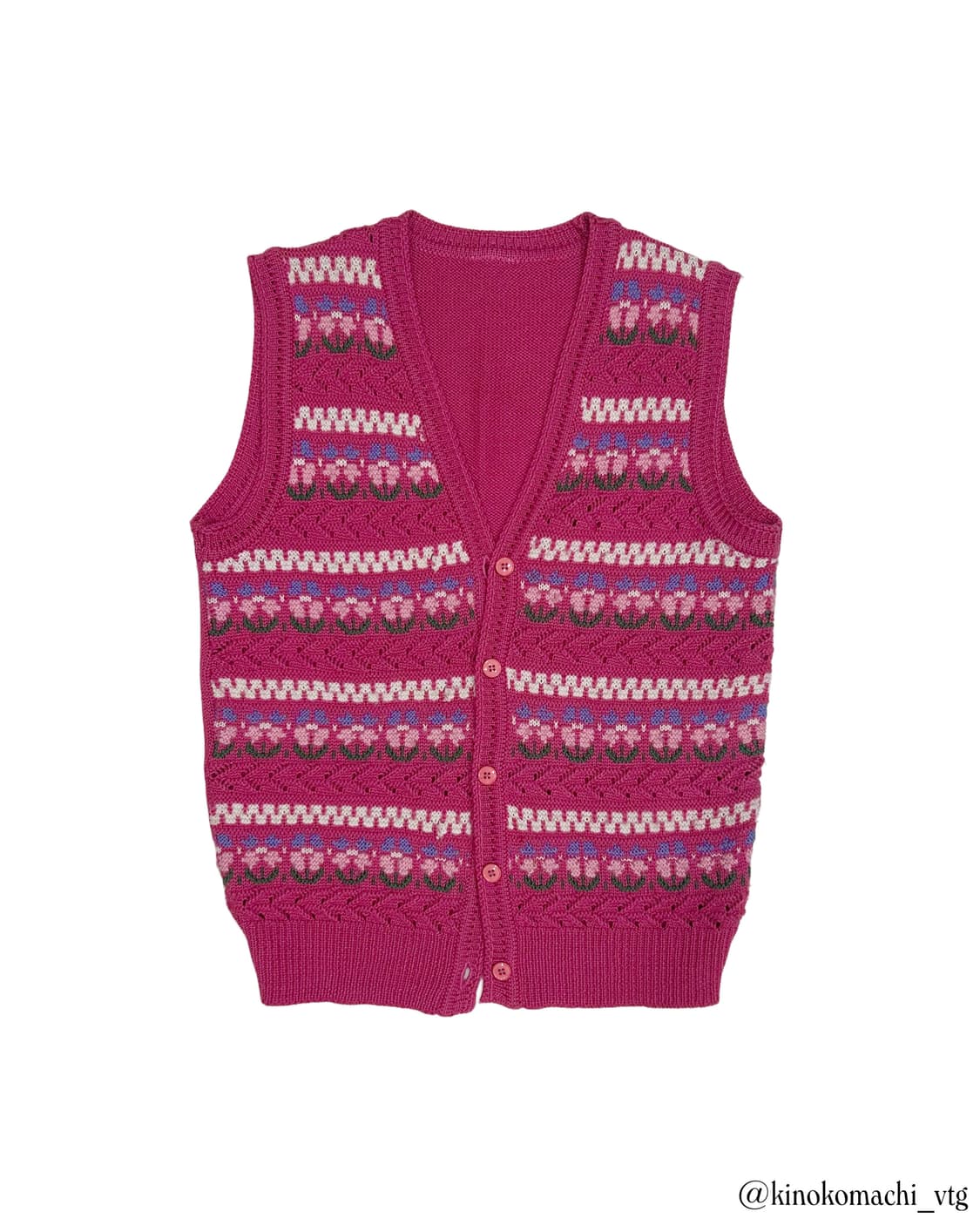 [코디세트] 어두운 핑크 플라워 셋업 겨울 아오이유우 상품이미지3