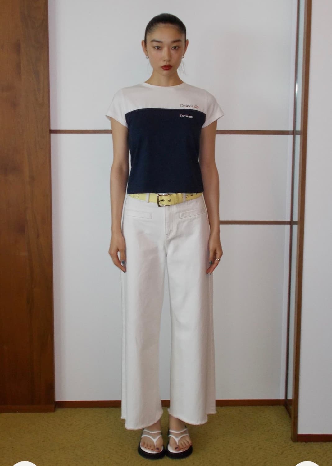 다이닛 Flip Flop in White 상품이미지4