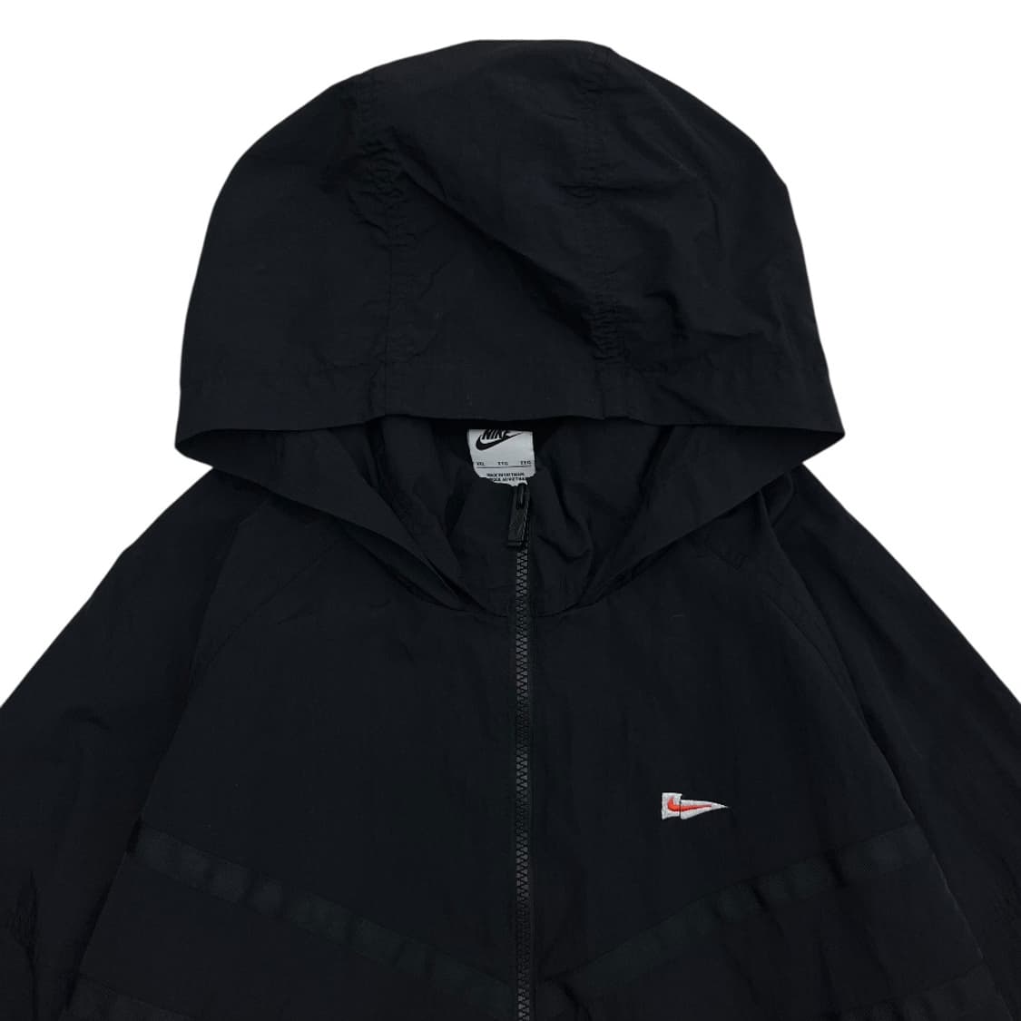 나이키 미니로고 블랙 후드 아노락 2XL 상품이미지4